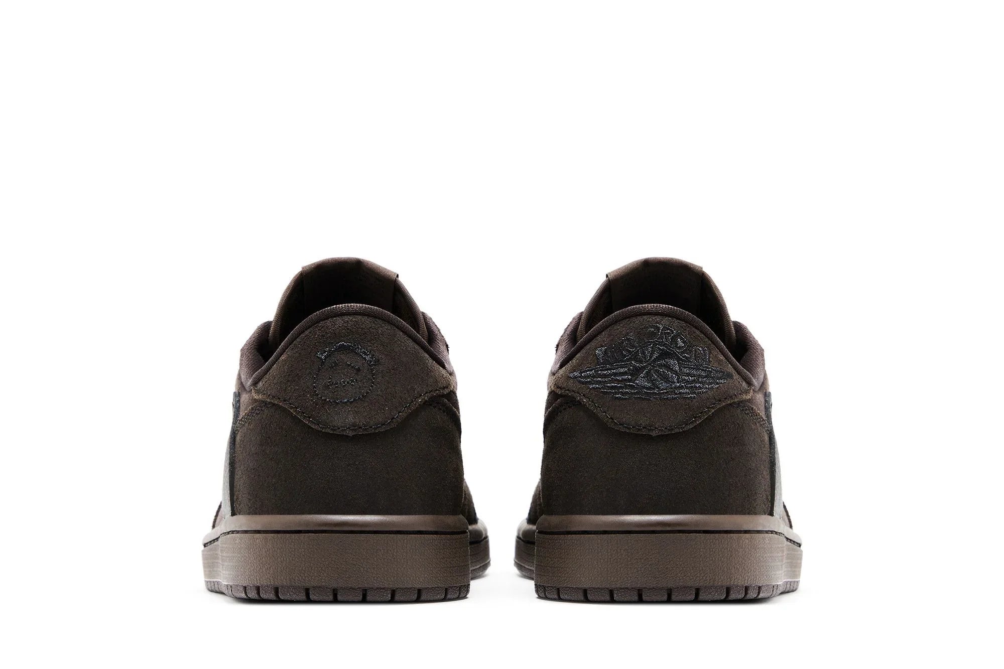 Air Jordan 1 Low Og Sp x Travis Scott Velvet Brown Marrom