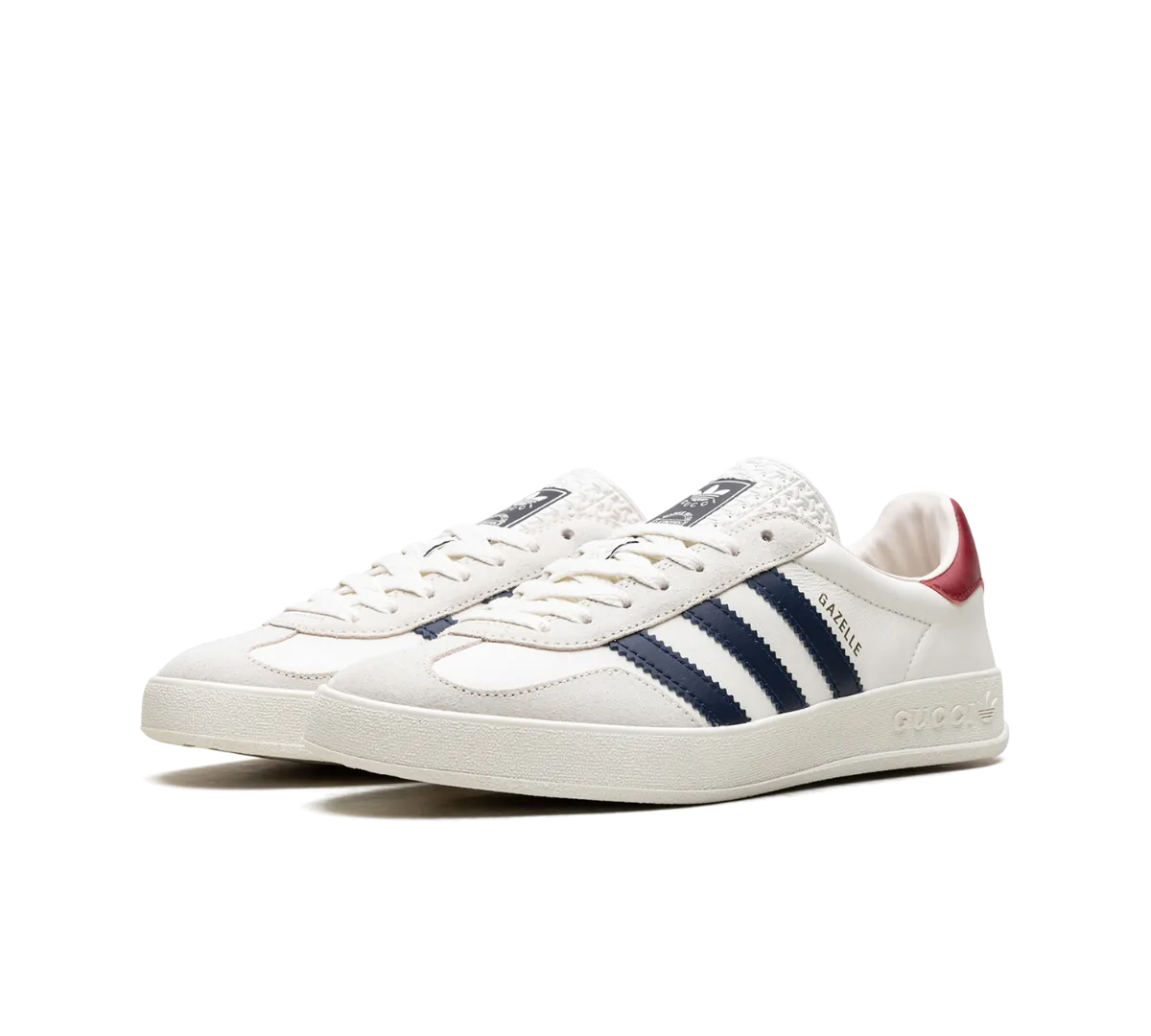 Tênis Adidas x Gucci Gazelle 'White' Branco - HQ8849