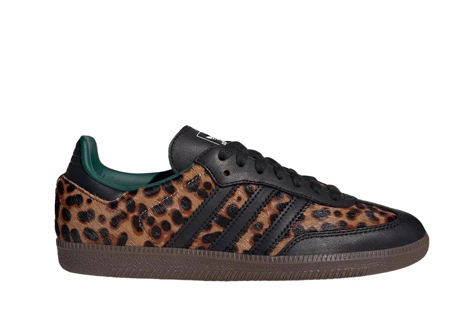Adidas Samba Og Collegiate Green Leopard Marrom