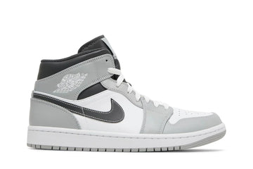 Air Jordan 1 Mid Light Smoke Grey Cinza