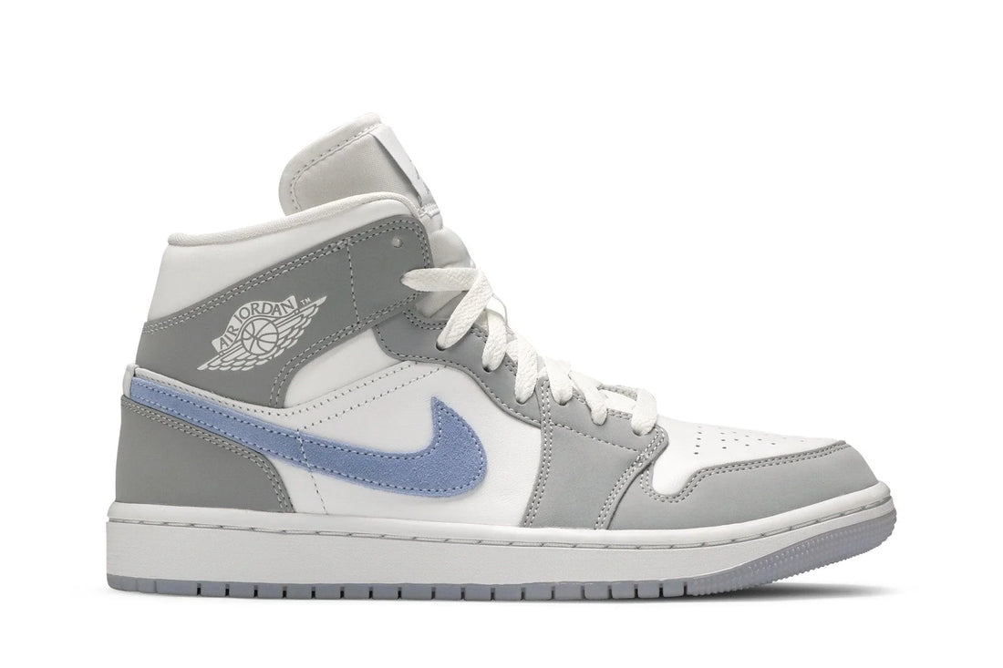 Air Jordan 1 Mid Wolf Grey Cinza