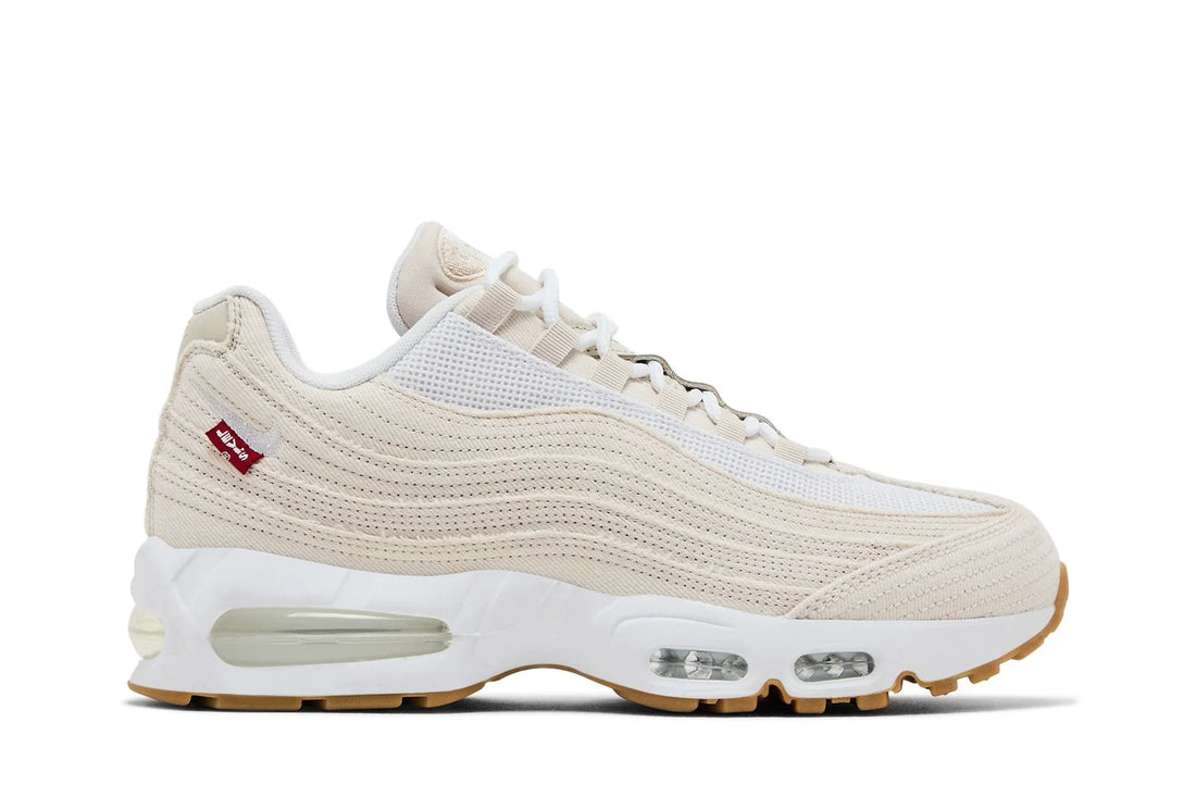 Levi's x Nike Air Max 95 OG Light Orewood Brown Denim Branco