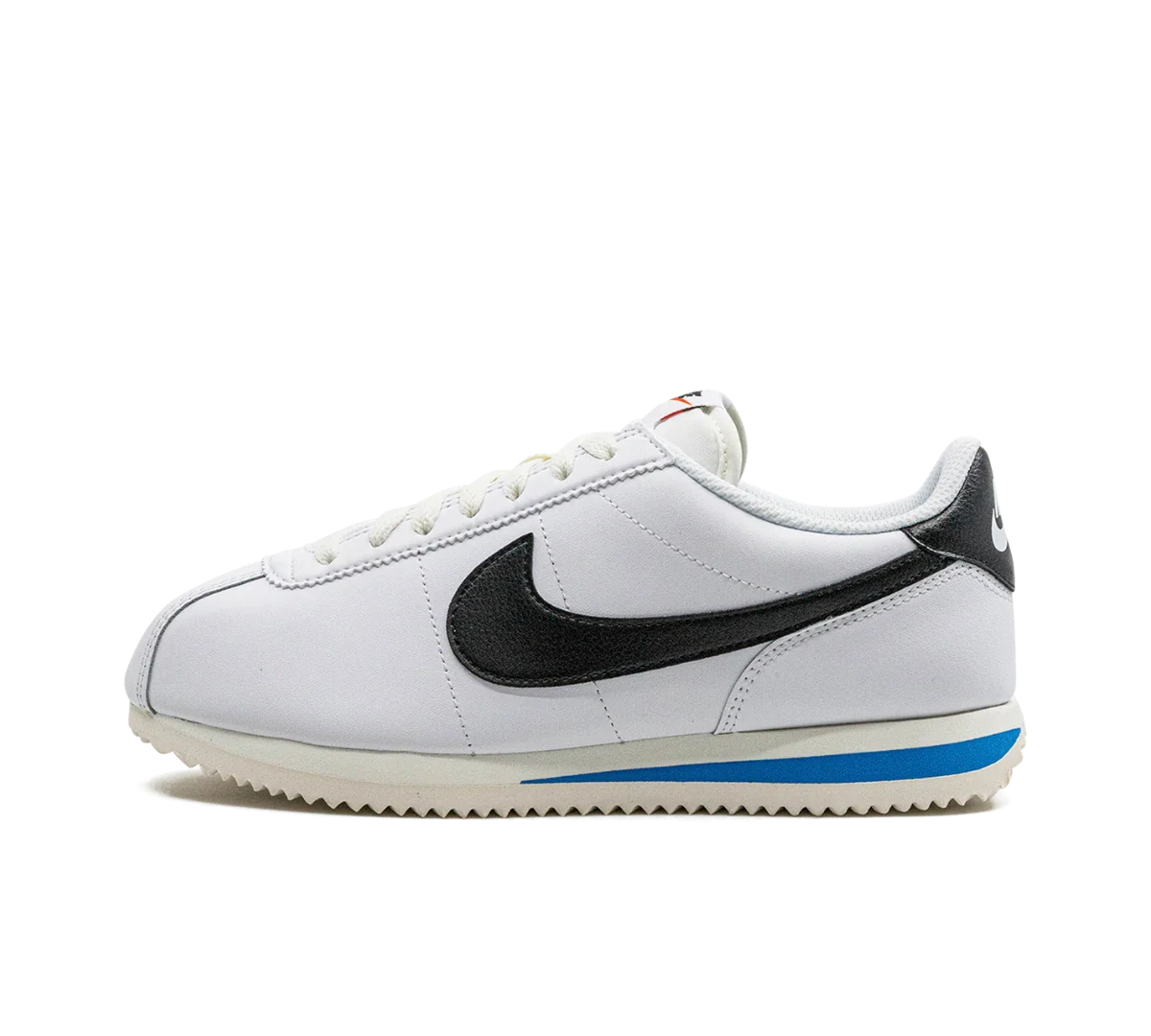 Tênis Nike Cortez 'White Black Light Photo Blue' Branco / Preto