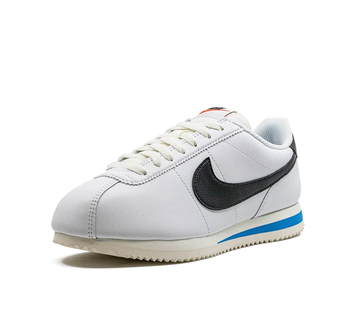 Tênis Nike Cortez 'White Black Light Photo Blue' Branco / Preto
