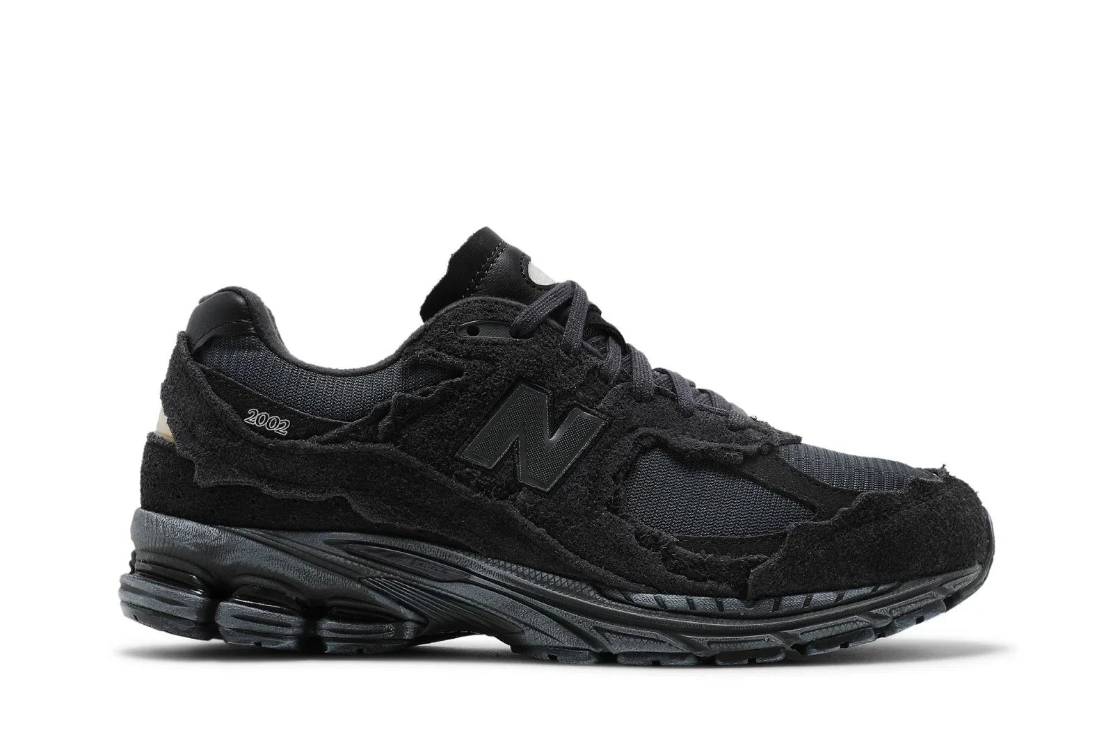 New Balance 2002R Protection Pack Phantom Cinza Camurça Mesh Preto