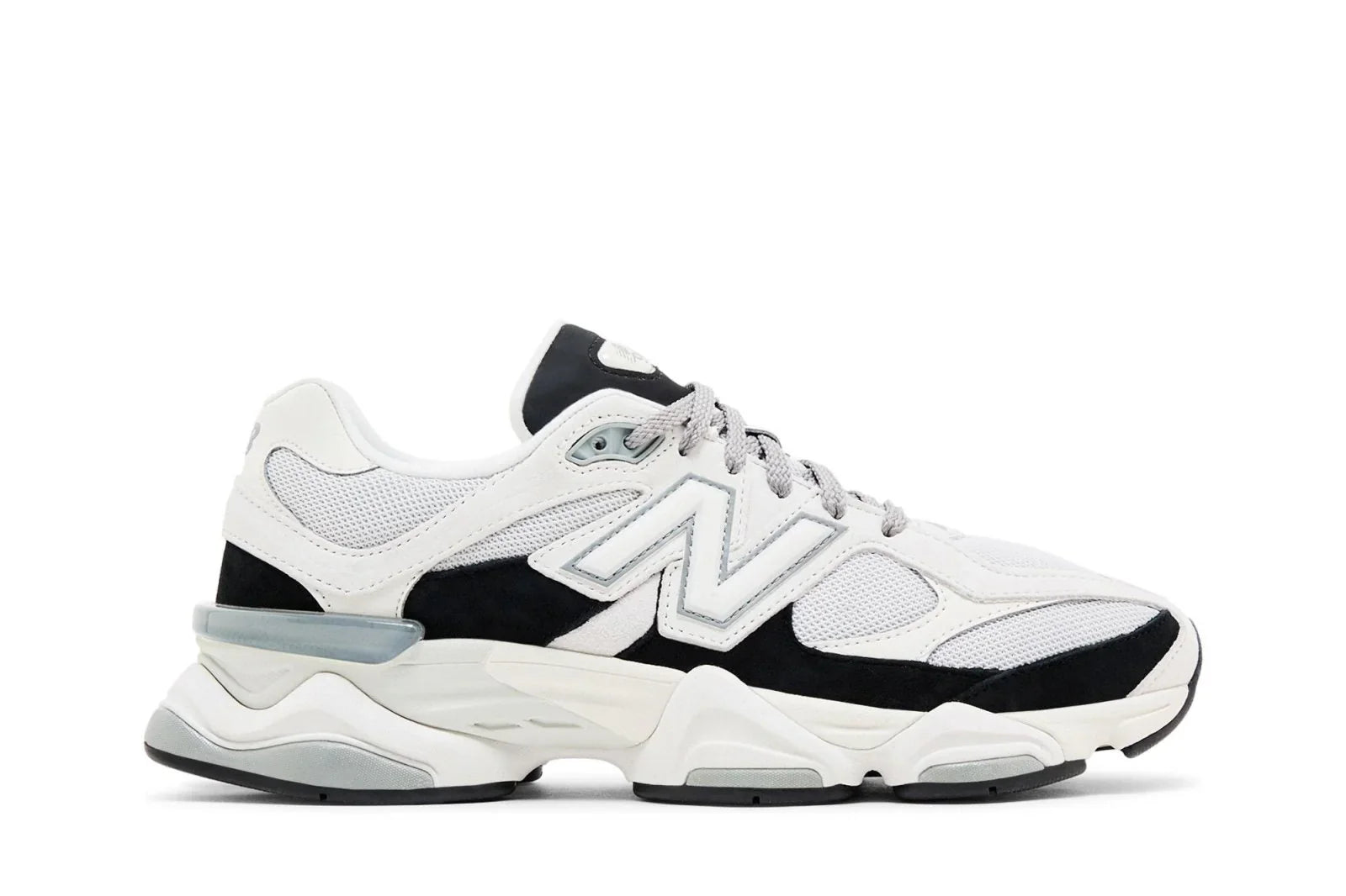 New Balance 9060 Reflection Black Suede Branco