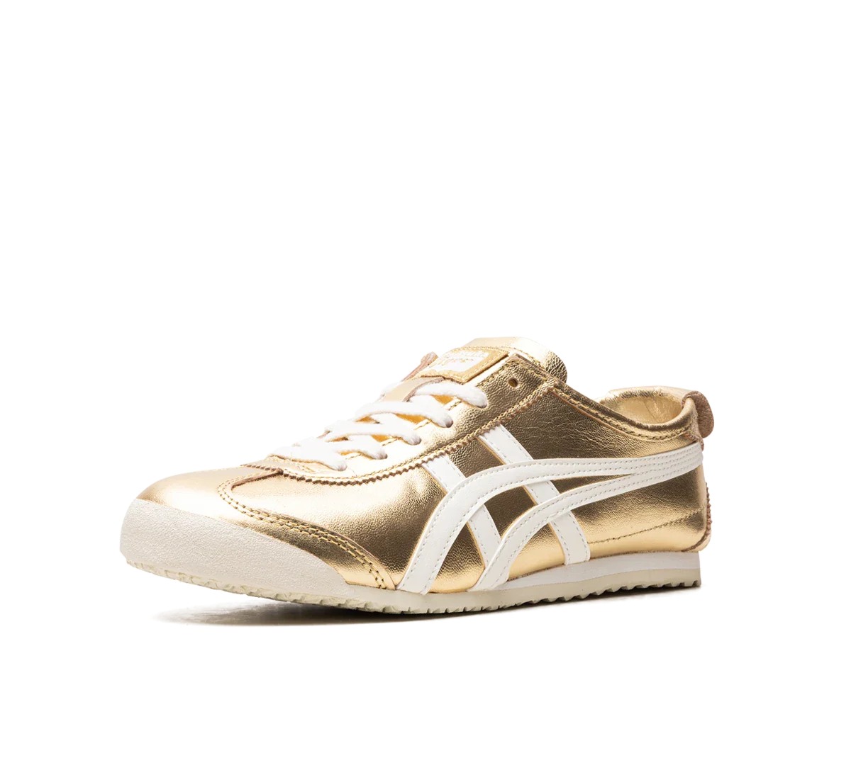 Tênis Onitsuka Tiger Mexico 66 'Gold White' Dourado