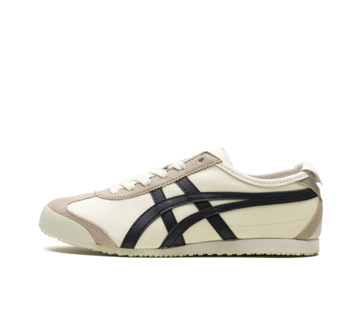 Tênis Onitsuka Tiger Mexico 66 'Ivory Black' Bege