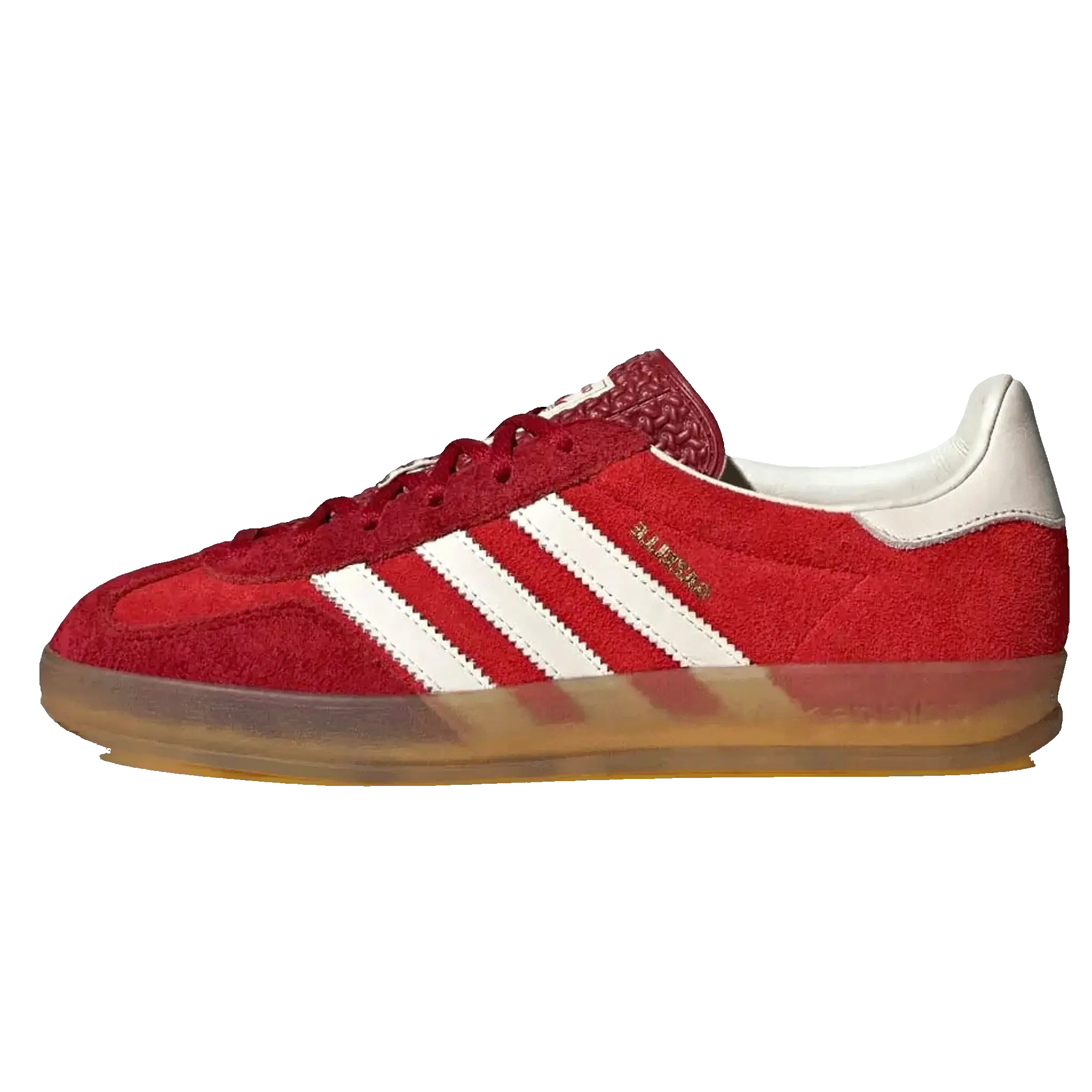 Tênis Adidas Gazelle Indoor Feminino "Active Maroon" Vermelho - IE1051