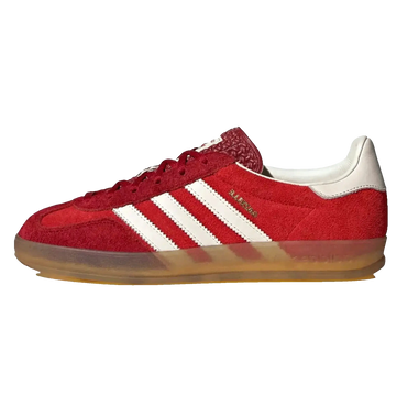 Tênis Adidas Gazelle Indoor Feminino "Active Maroon" Vermelho - IE1051