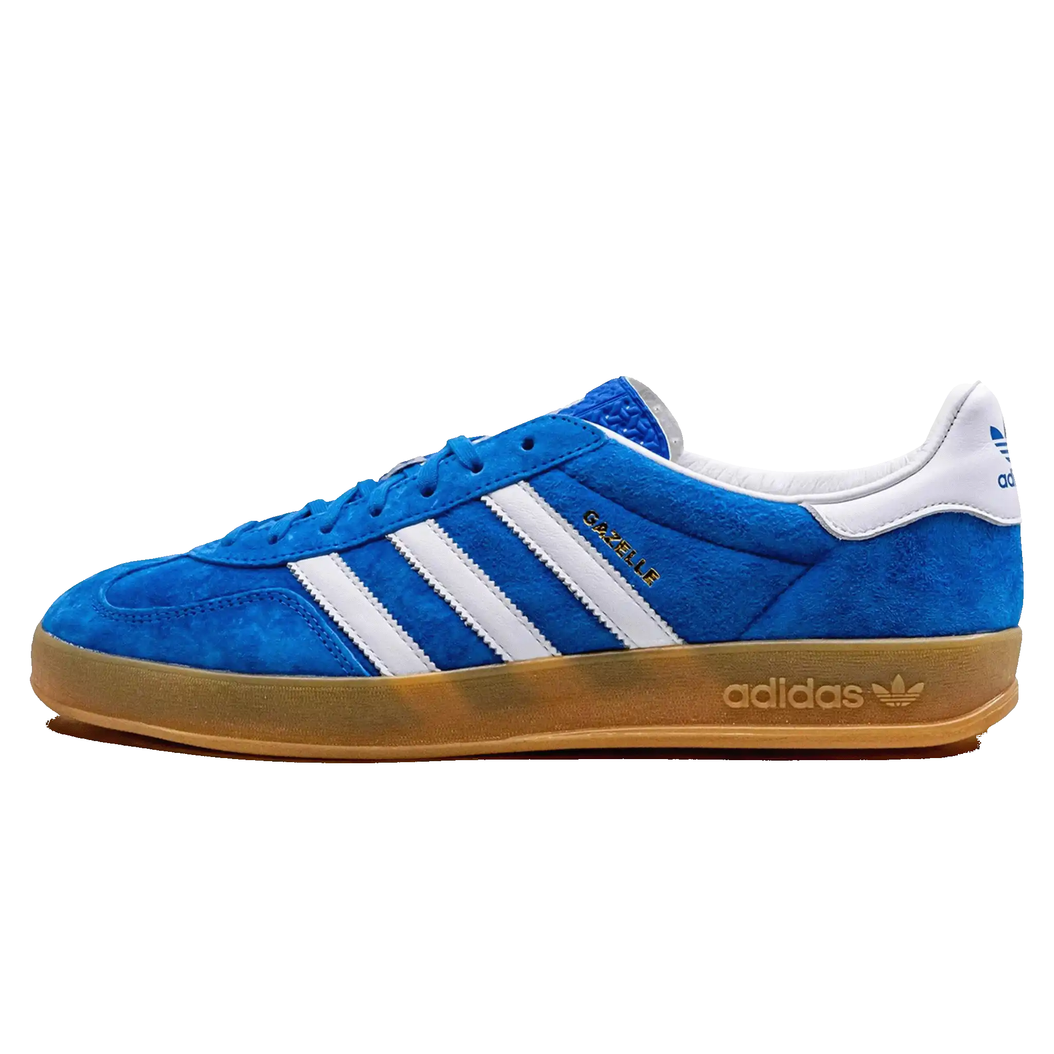 Tênis Adidas Gazelle Indoor Feminino "Blue Bird" Azul - H06260