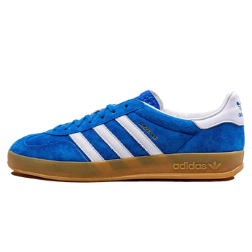 Tênis Adidas Gazelle Indoor Feminino "Blue Bird" Azul - H06260
