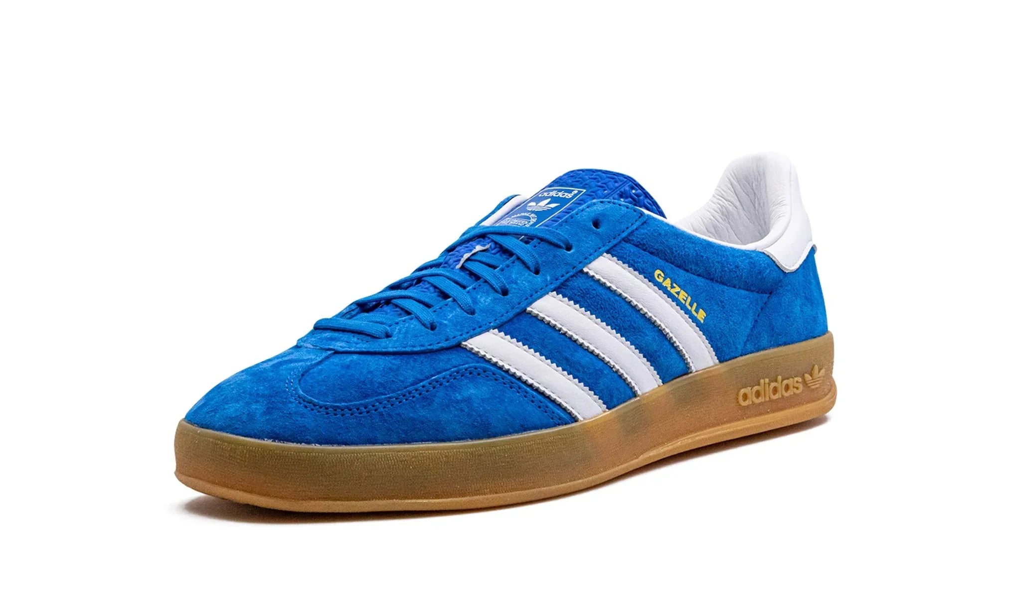 Tênis Adidas Gazelle Indoor Feminino "Blue Bird" Azul - H06260