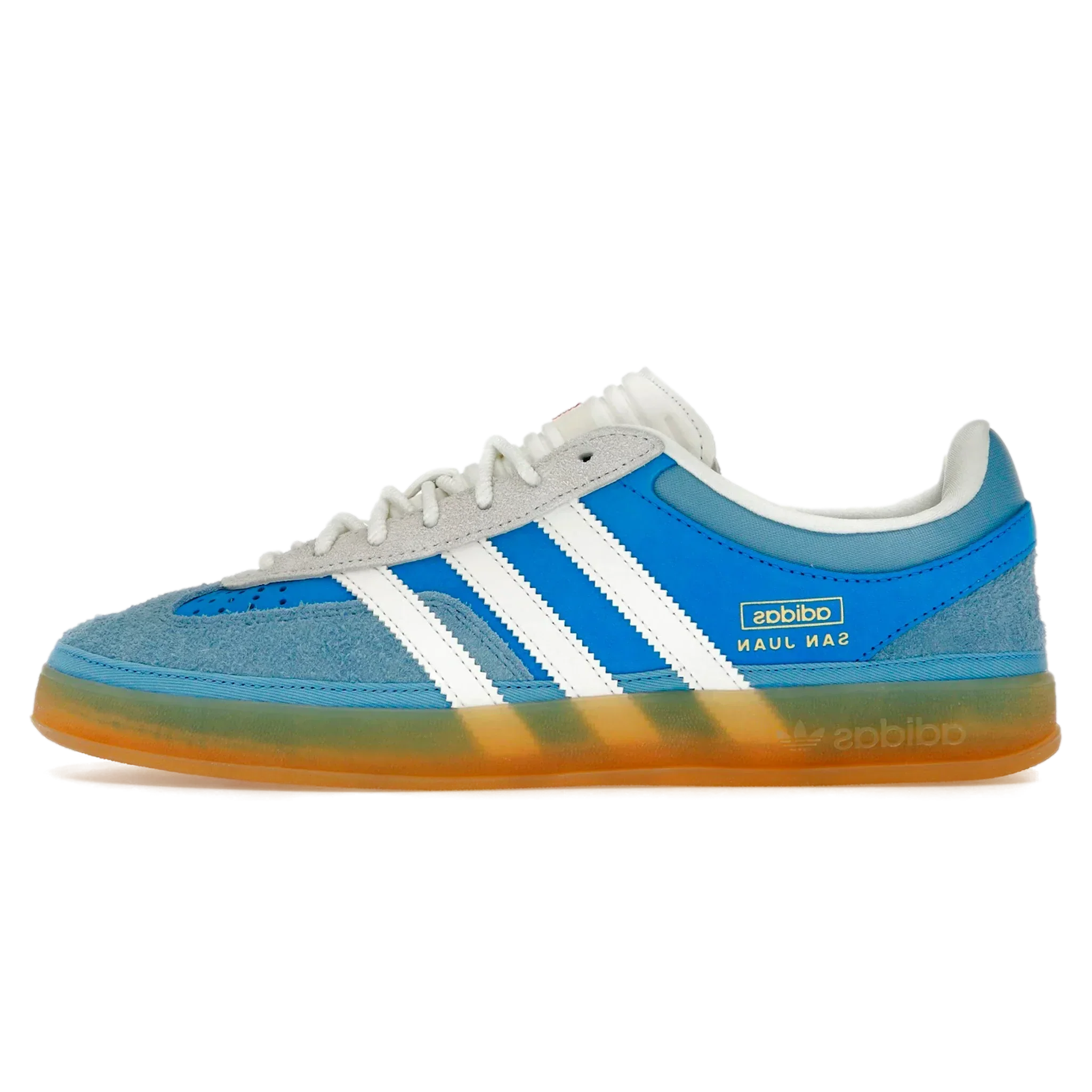 Tênis Adidas Gazelle Indoor x Bad Bunny "San Juan" Azul - IF9734