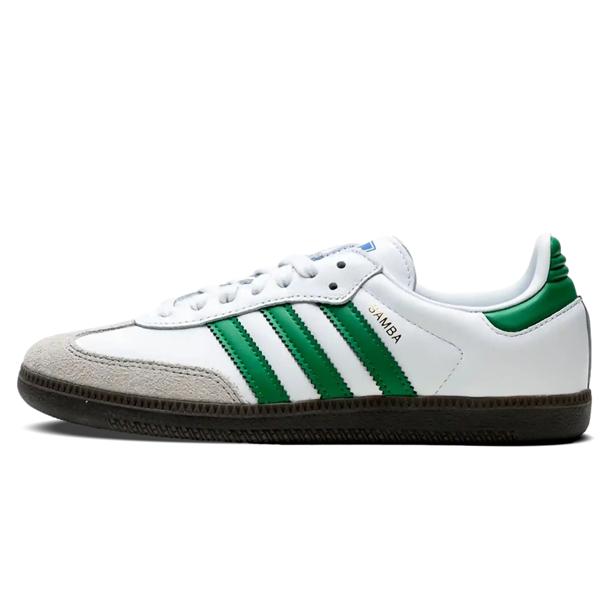 Tênis Adidas Samba OG Feminino "Green" Branco / Verde - IG1024
