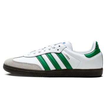 Tênis Adidas Samba OG Feminino "Green" Branco / Verde - IG1024