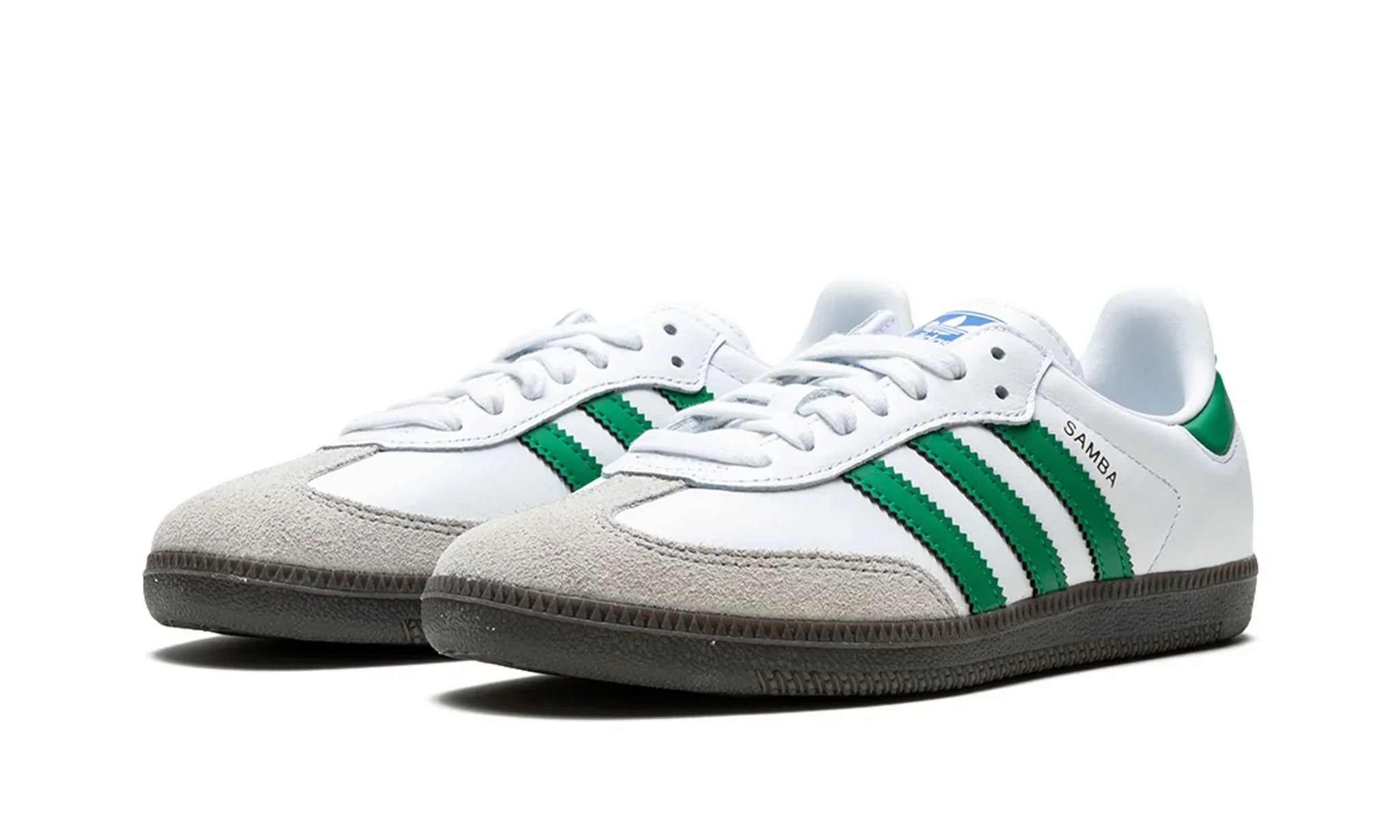 Tênis Adidas Samba OG Feminino "Green" Branco / Verde - IG1024
