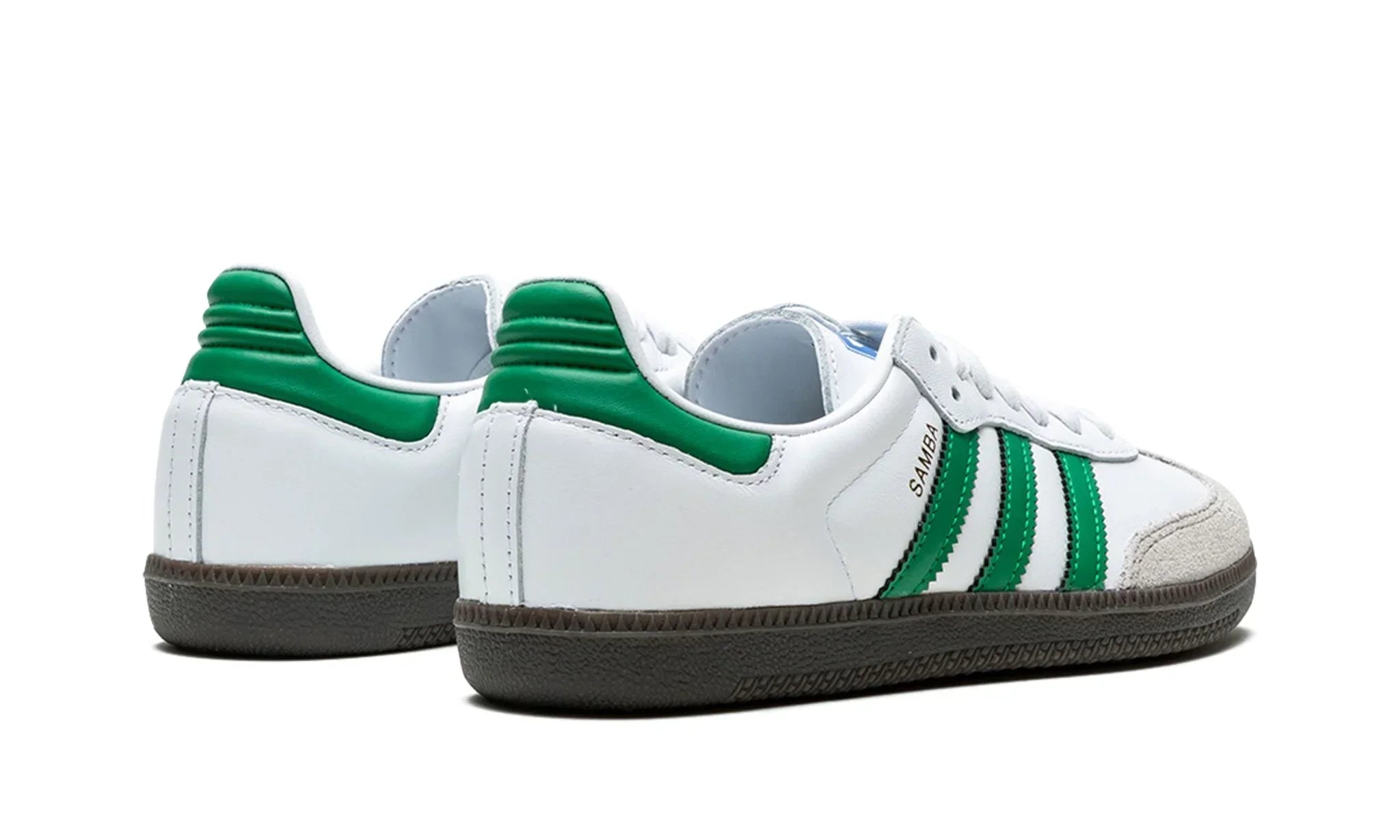 Tênis Adidas Samba OG Feminino "Green" Branco / Verde - IG1024