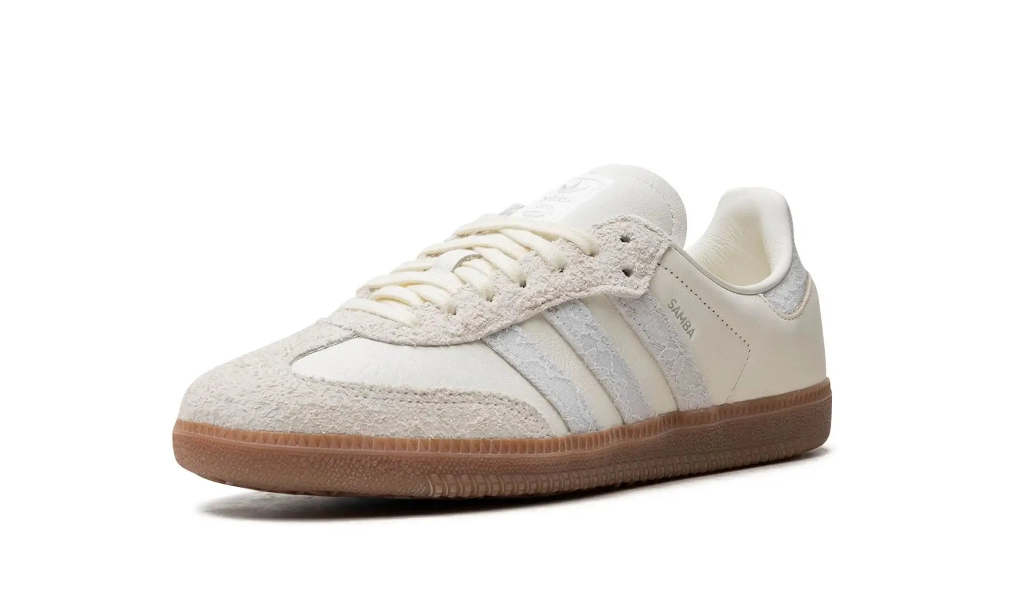 Tênis Adidas Samba OG x NAKED "Copenhagen Lace" Branco - JI3993