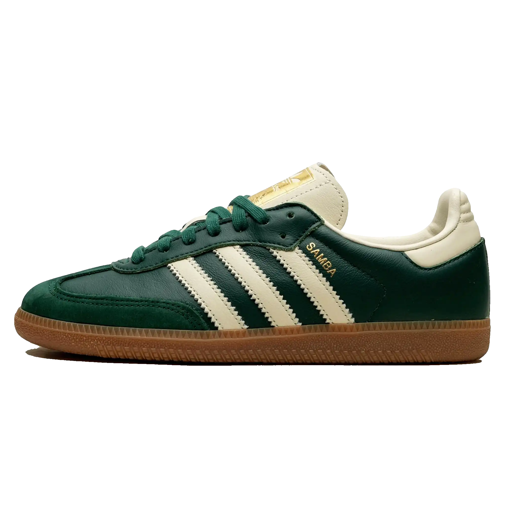 Tênis Adidas Samba OG Feminino "Collegiate Green Cream White" - IE0872