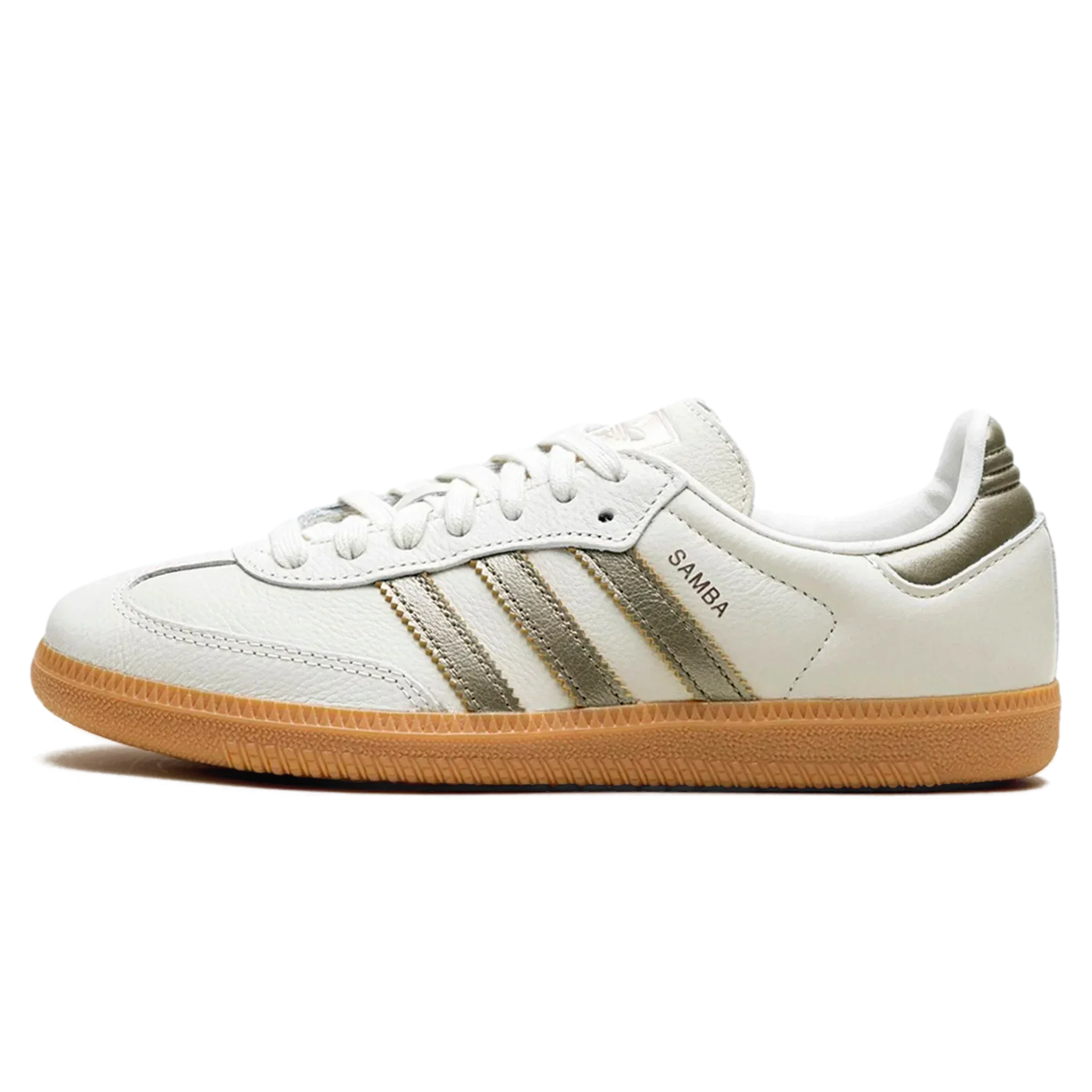 Tênis Adidas Samba OG Feminino "Cyber Mettalic" Branco - IG1964