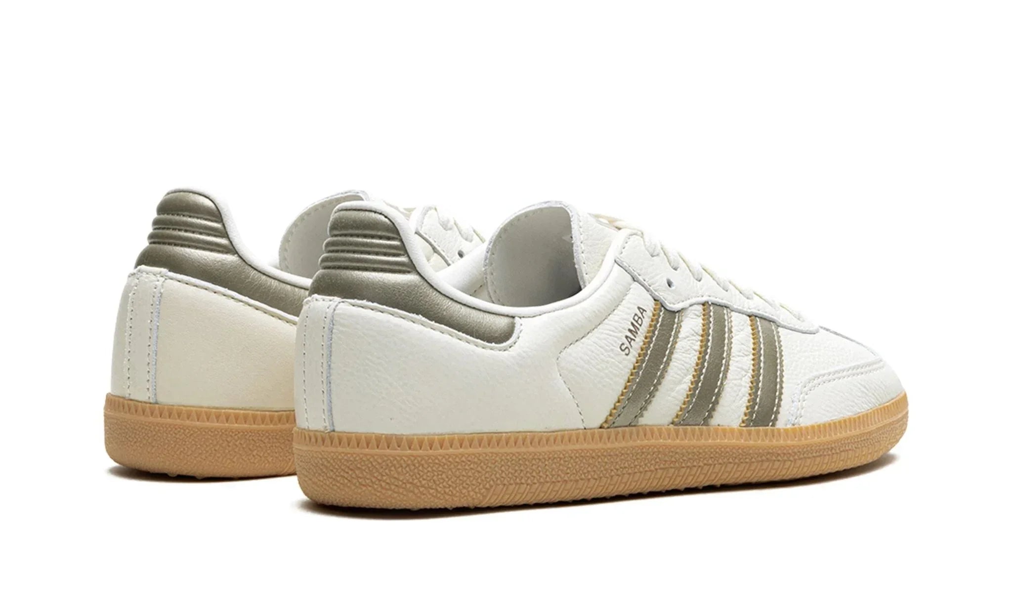 Tênis Adidas Samba OG Feminino "Cyber Mettalic" Branco - IG1964