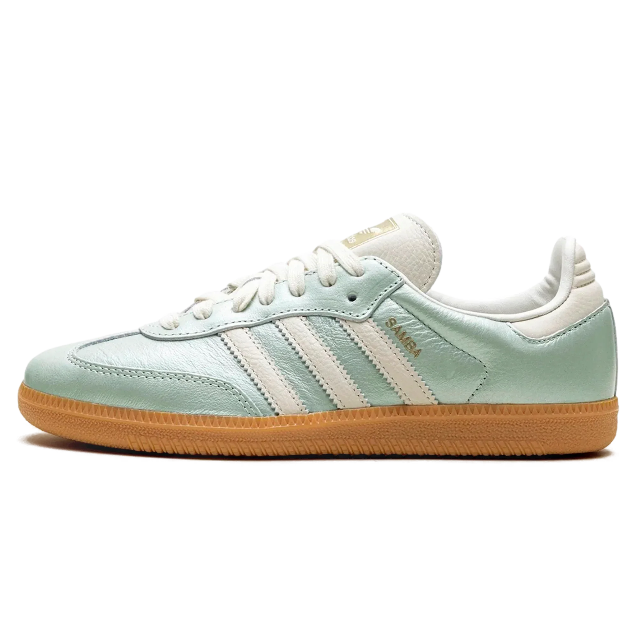 Tênis Adidas Samba OG Feminino "Cyber Mettalic" Azul - IG1965