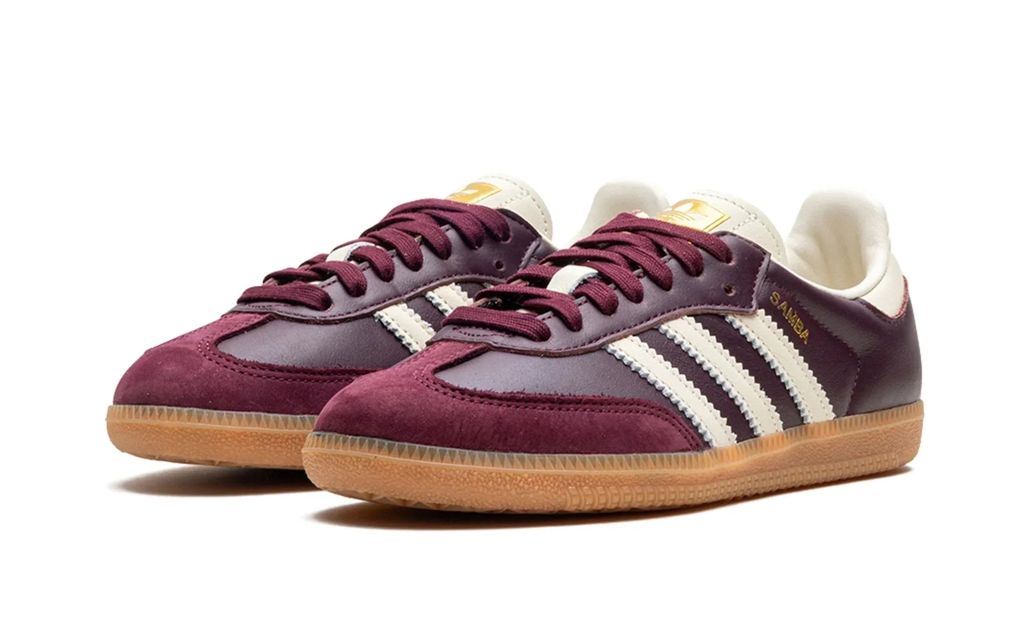 Tênis Adidas Samba OG Feminino "Maroon" Roxo - ID0477