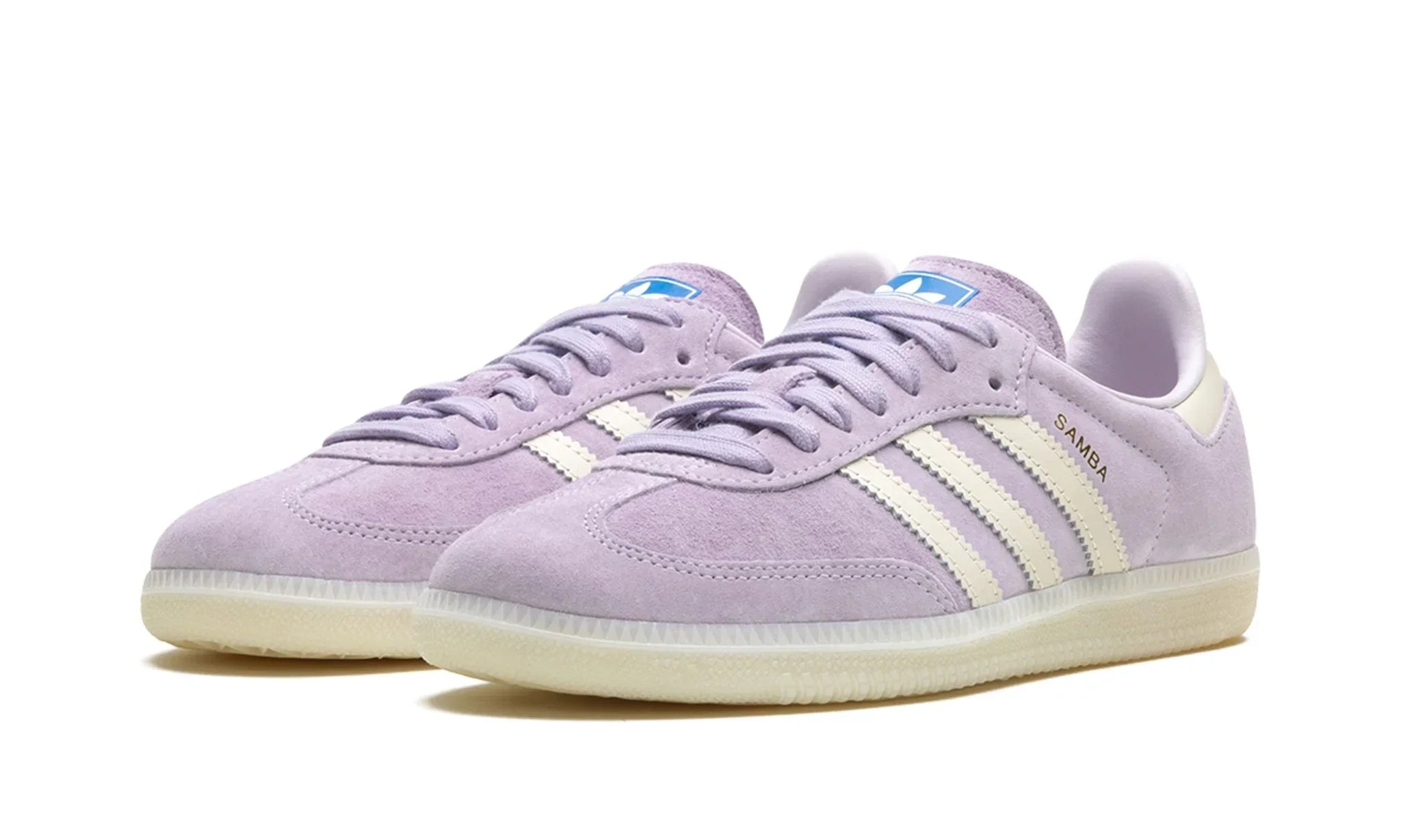 Tênis Adidas Samba OG Feminino "Silver Dawn" Roxo - IG6176