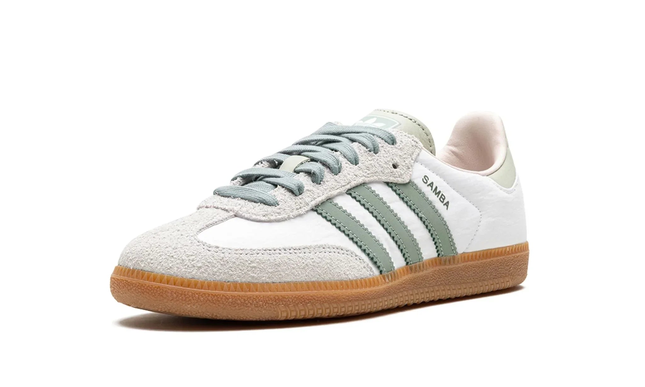 Tênis Adidas Samba OG Feminino "Silver Green" Verde - ID0492