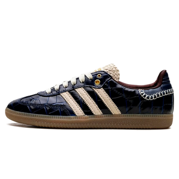 Tênis Adidas Samba x Wales Bonner "Navy Croc" Azul - JH9825