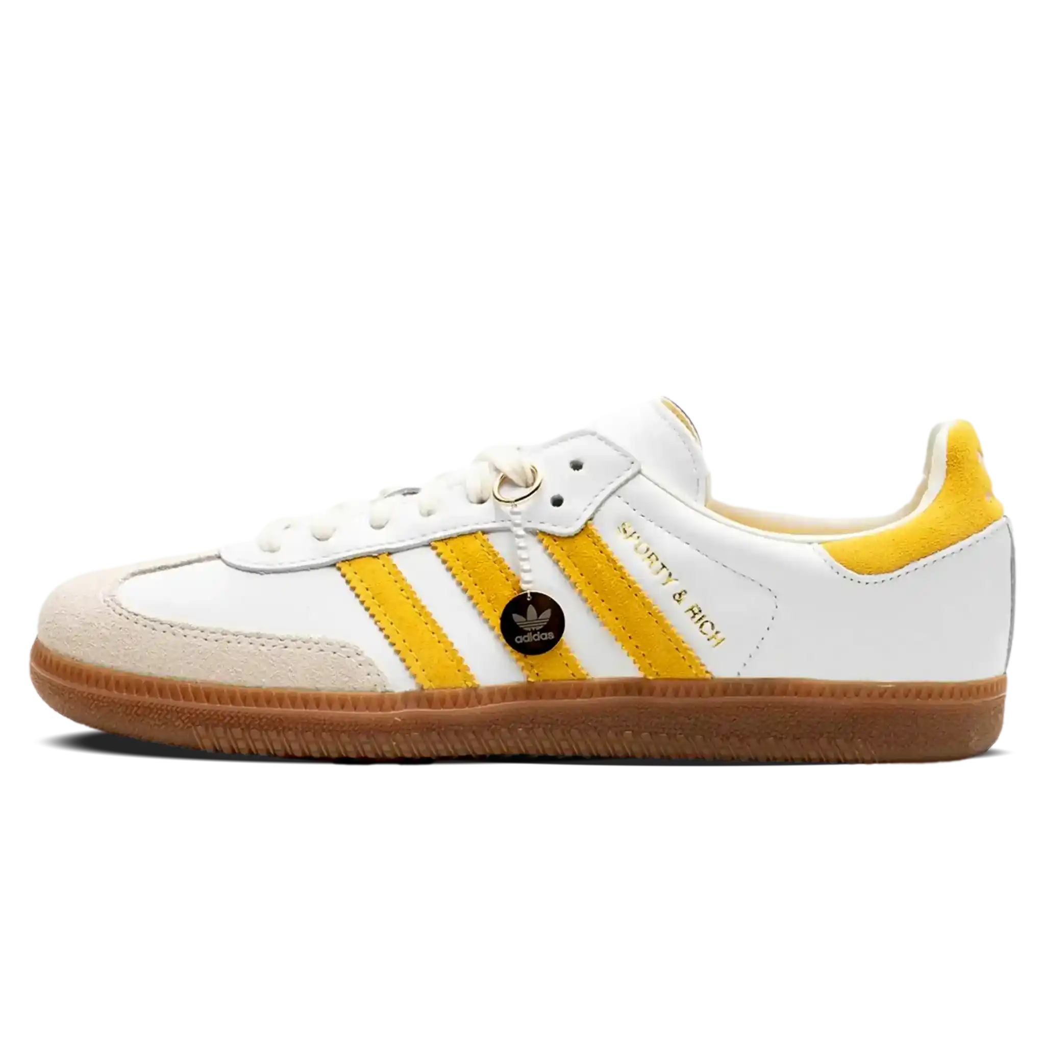 Tênis Adidas Samba OG x Sporty & Rich "Bold Gold" Amarelo - IF5661