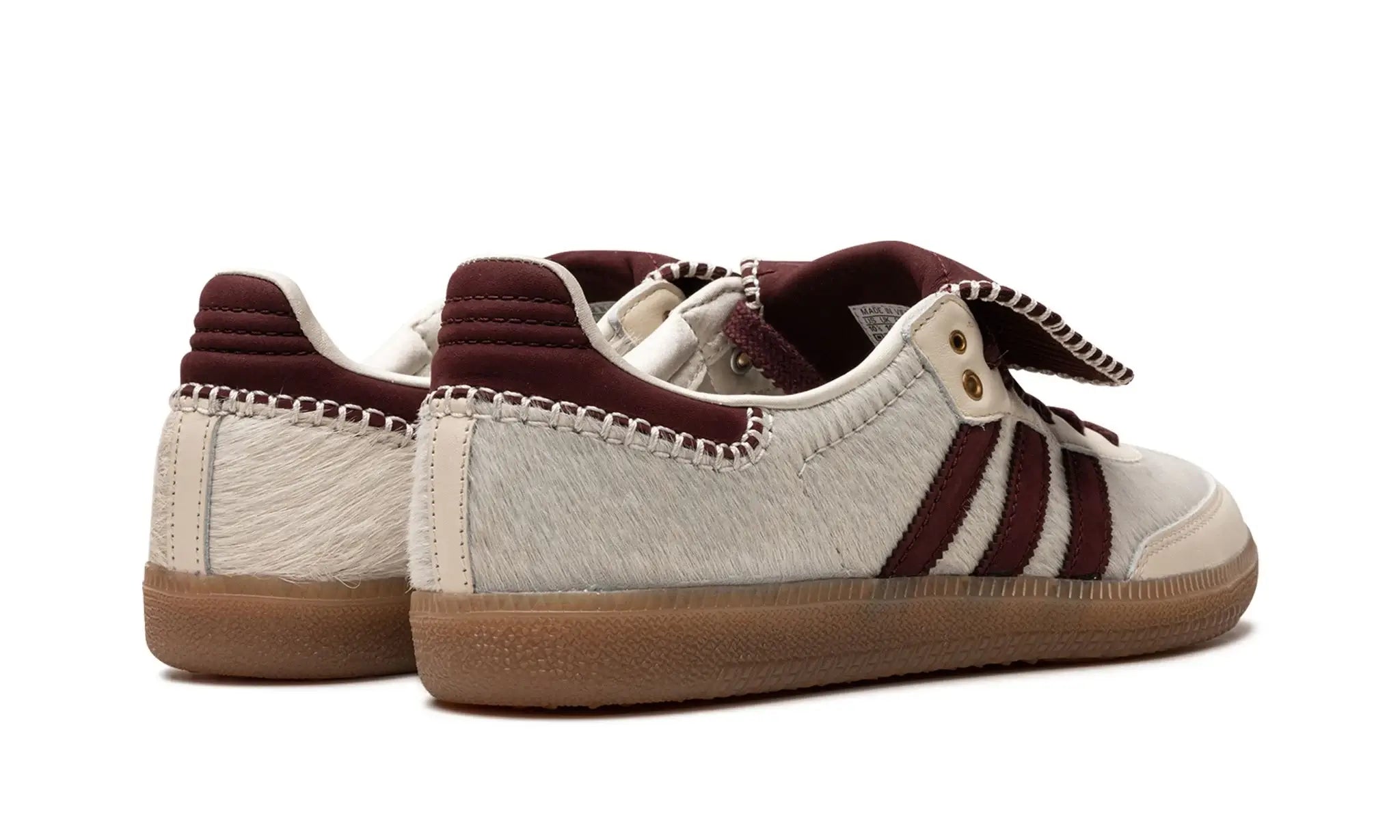 Tênis Adidas Samba x Wales Bonner "Pony Tonal" Bege - IE0586