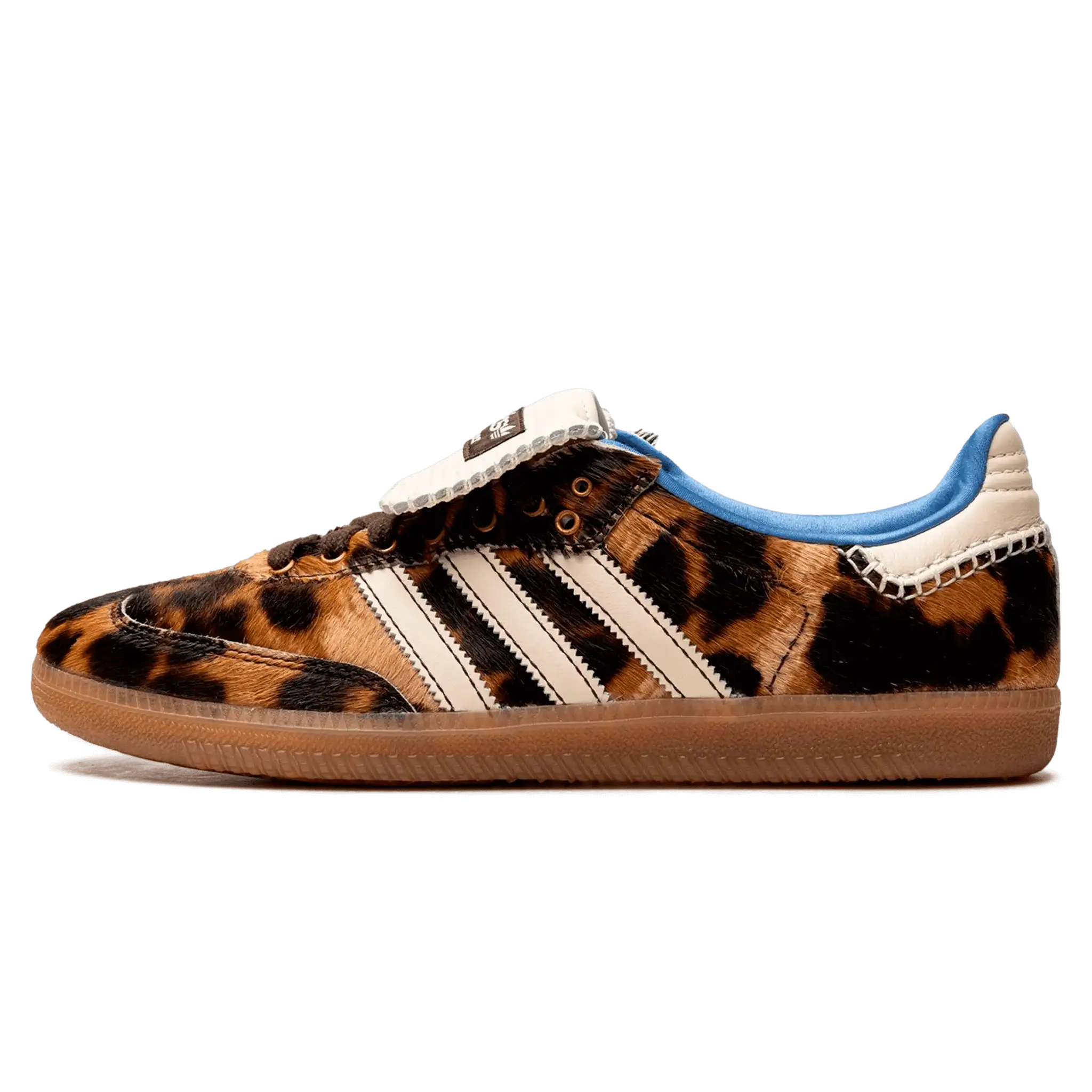 Tênis Adidas Samba x Wales Bonner "Pony Leo" Animal Print - IE0578