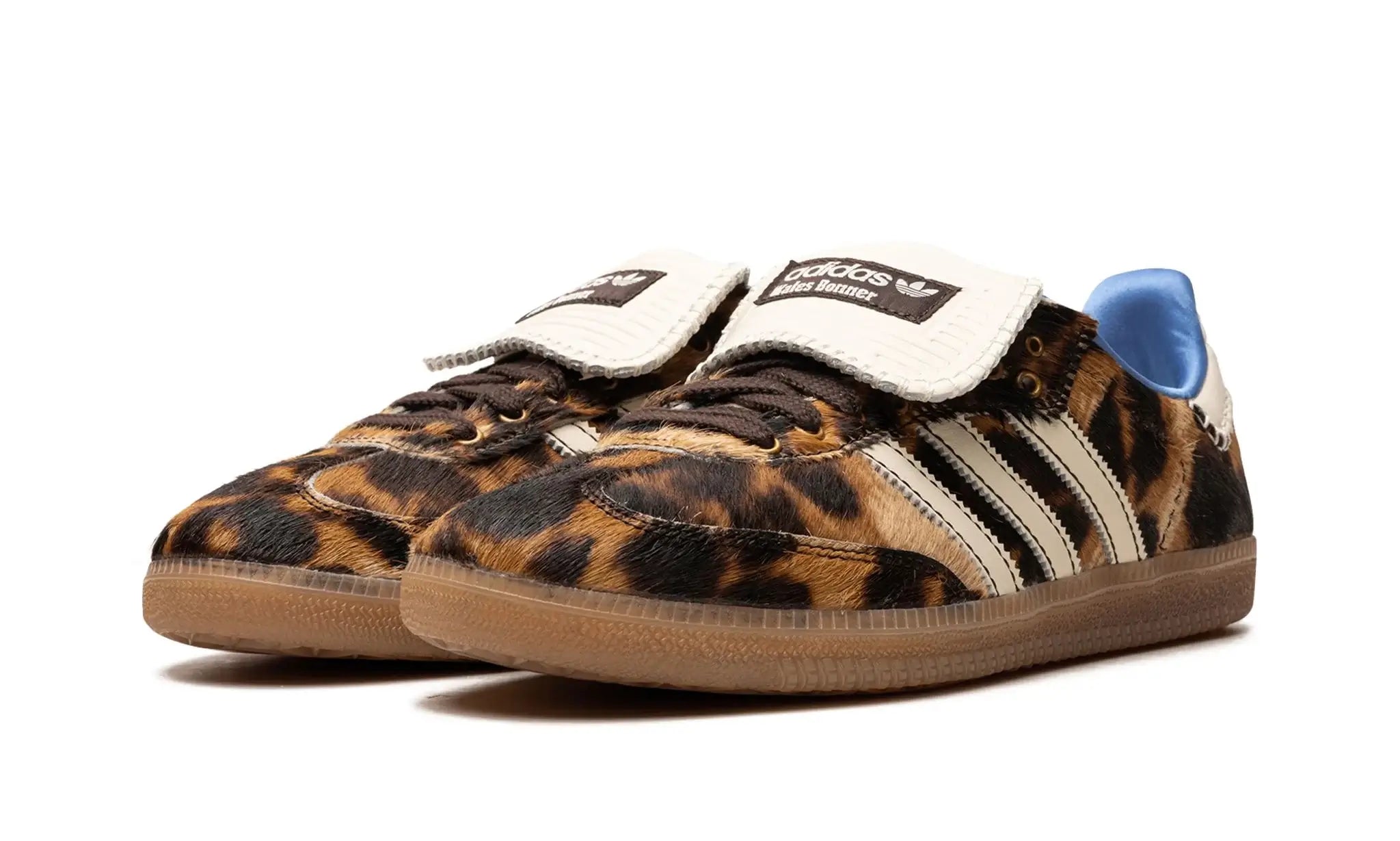 Tênis Adidas Samba x Wales Bonner "Pony Leo" Animal Print - IE0578