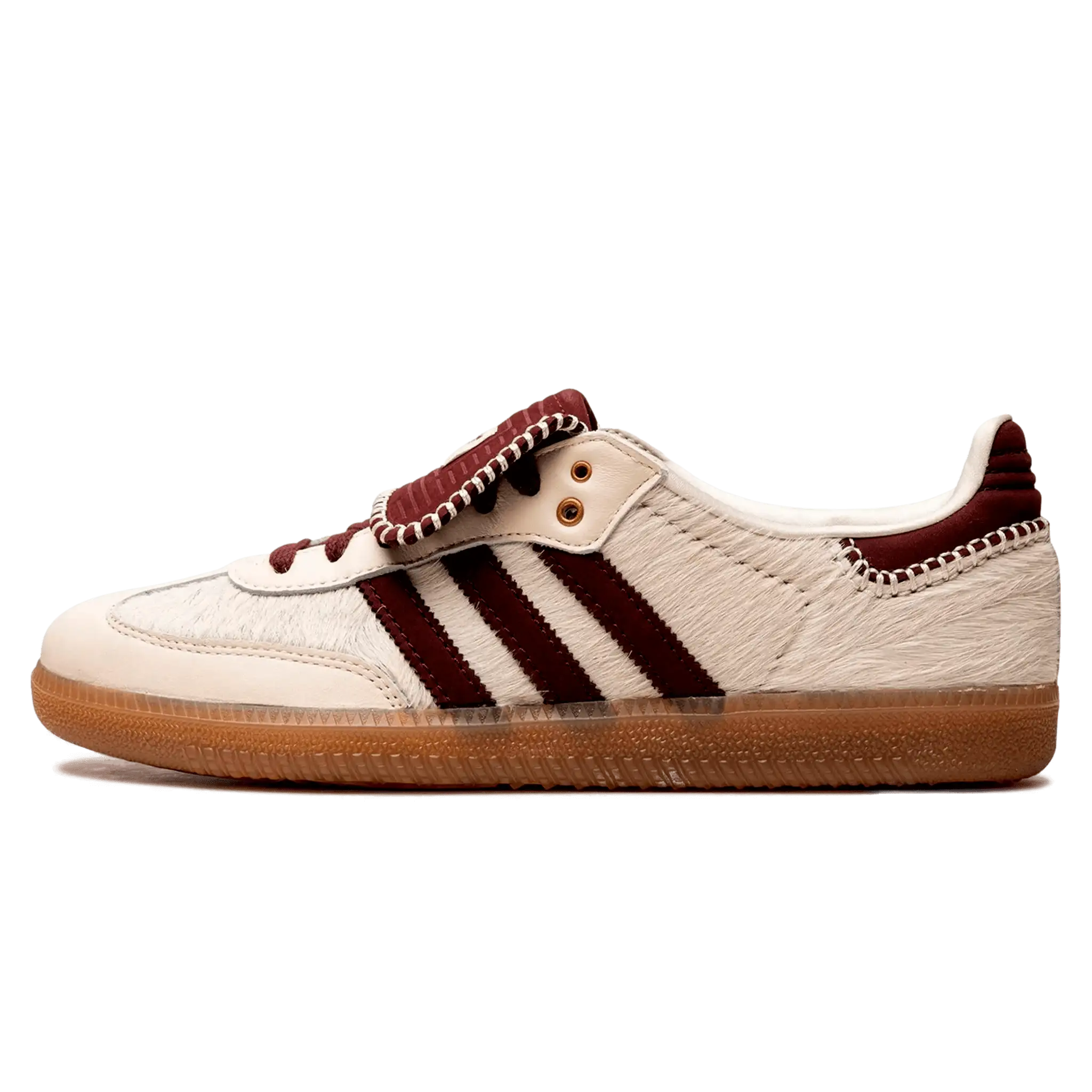 Tênis Adidas Samba x Wales Bonner "Pony Tonal" Bege - IE0586