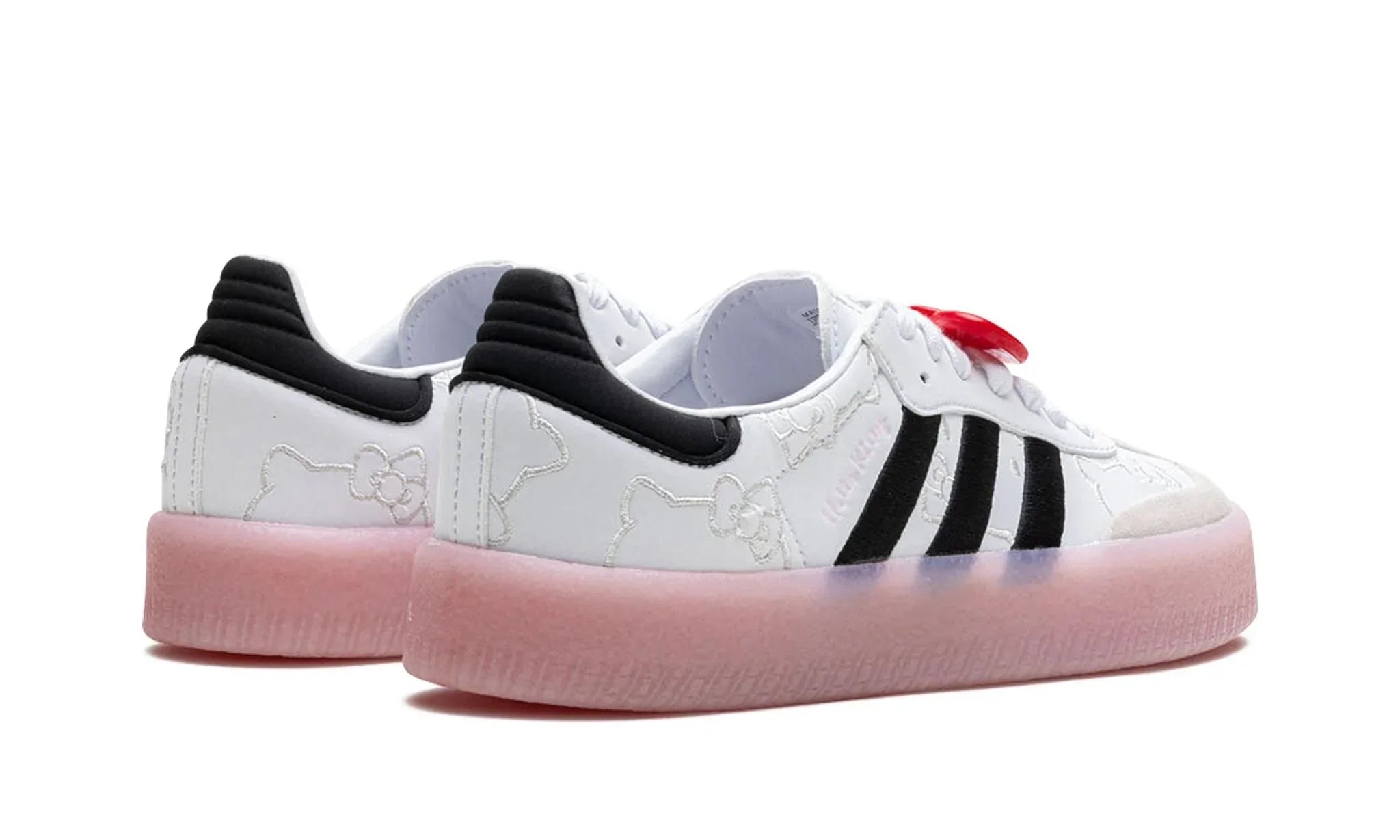 Tênis Adidas Sambae Feminino "Hello Kitty" Branco / Rosa - IG4450