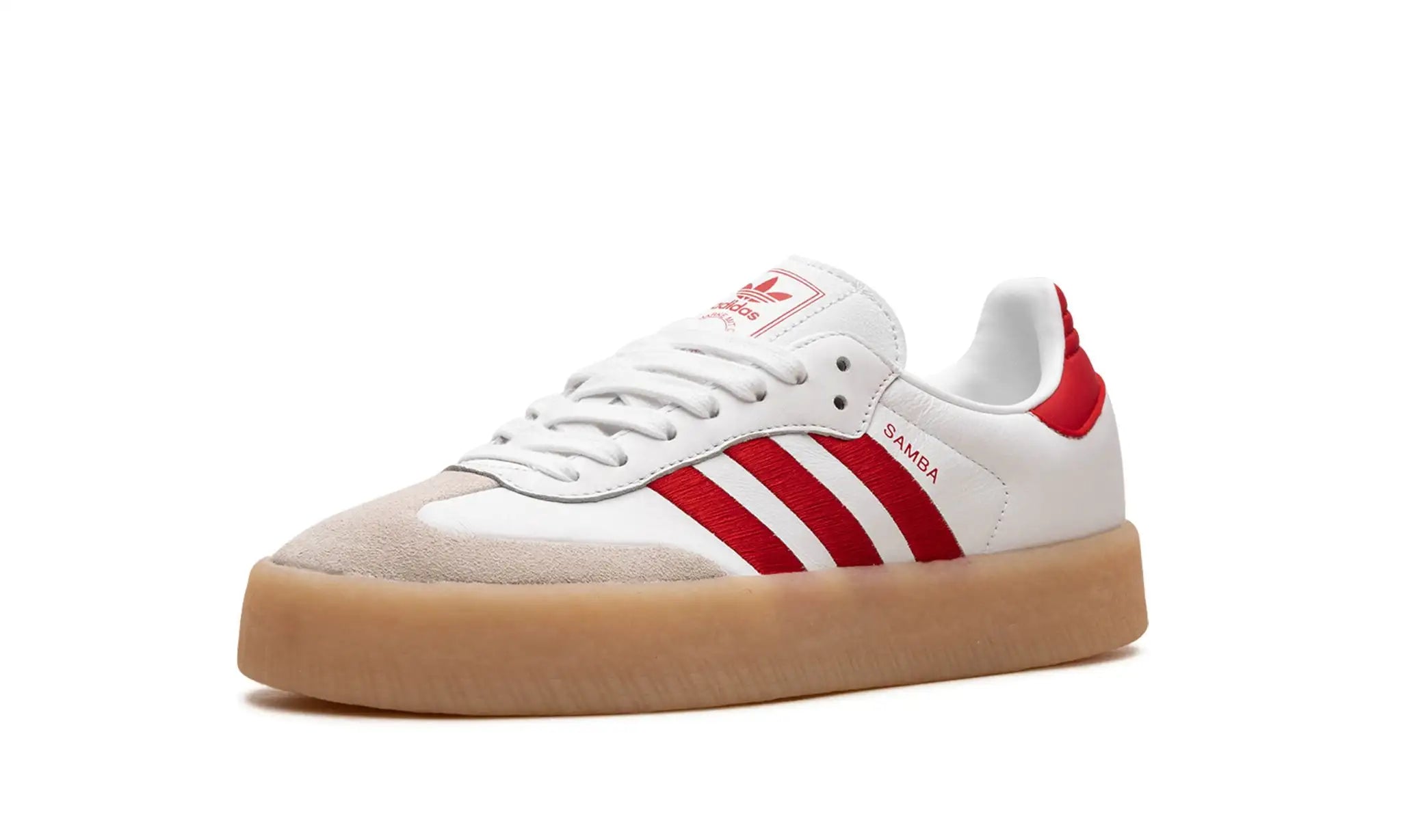 Tênis Adidas Sambae Feminino "Scarlet Red" Branco / Vermelho - ID0438
