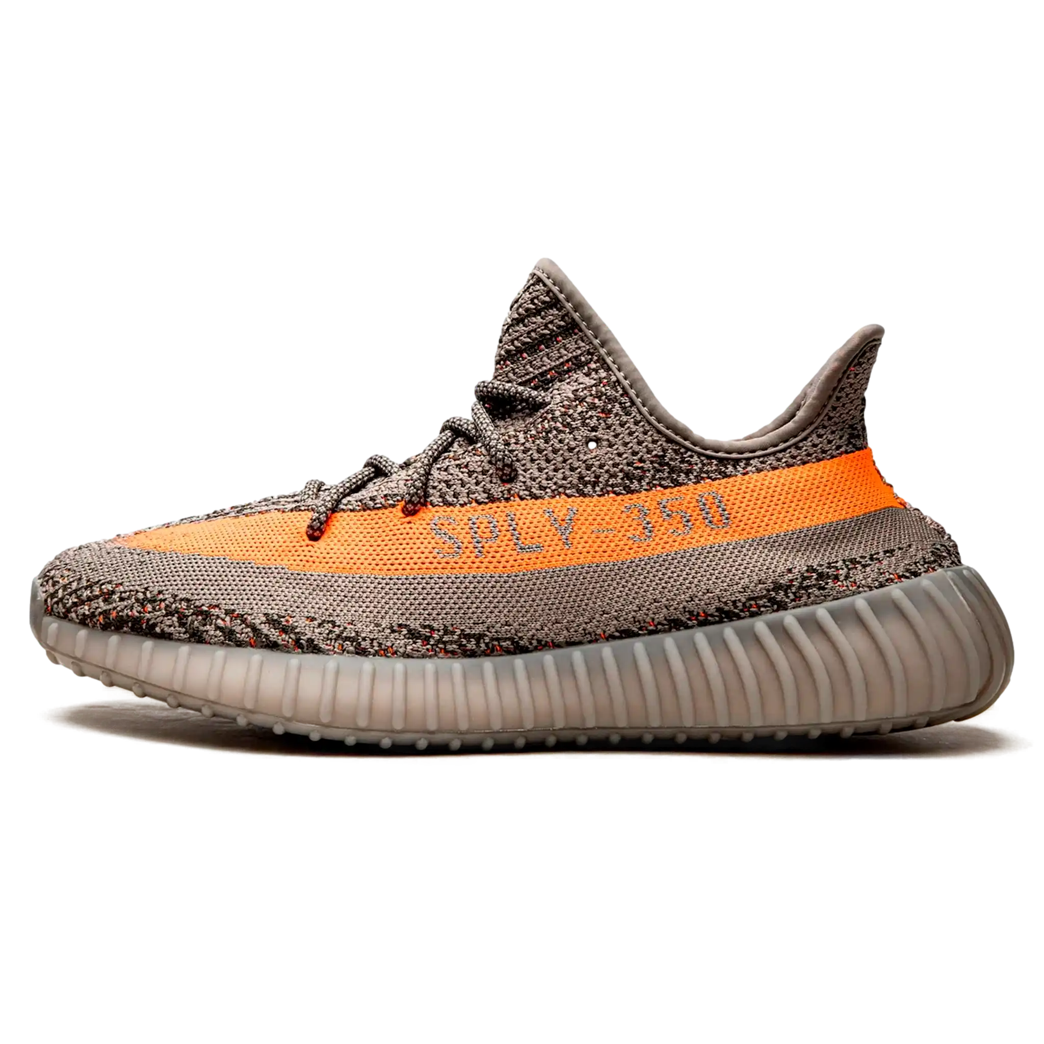 Tênis Adidas Yeezy Boost 350 v2 'Beluga Reflective' Cinza / Laranja - GW1229