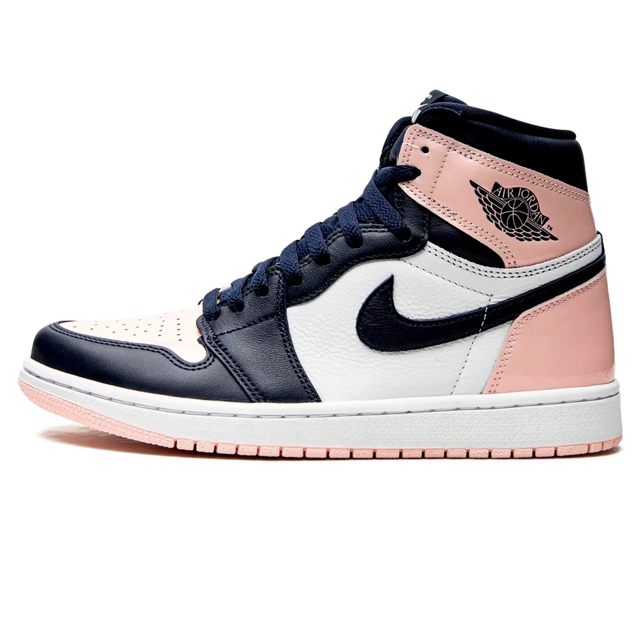 Tênis Air Jordan 1 High Feminino "Bubble Gum" Rosa - DD9335-641