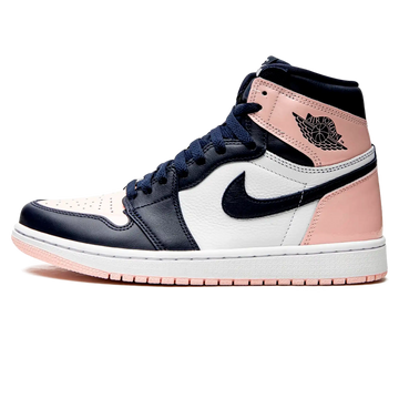 Tênis Air Jordan 1 High Feminino "Bubble Gum" Rosa - DD9335-641