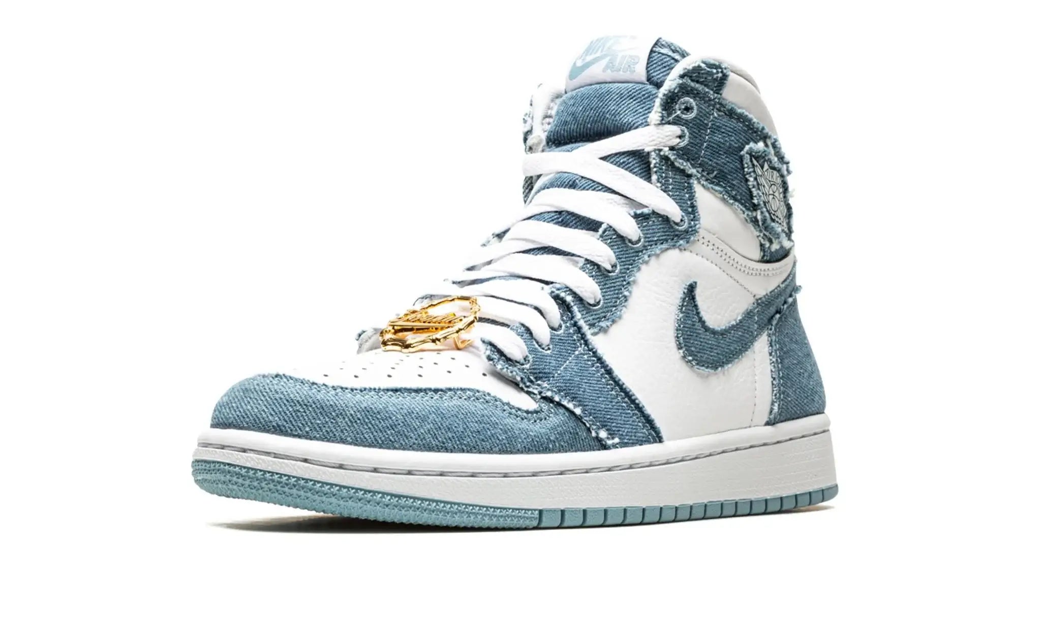 Tênis Air Jordan 1 High Feminino "Denim" Azul - DM9036-104
