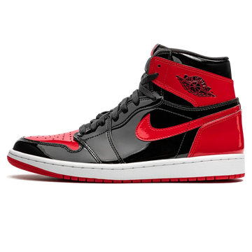 Tênis Air Jordan 1 High "Patent Bred" Vermelho / Preto - 555088-063
