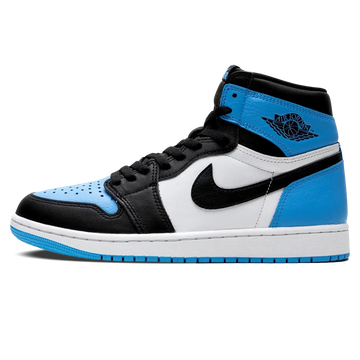 Tênis Air Jordan 1 High "UNC Toe" Azul - DZ5485-400