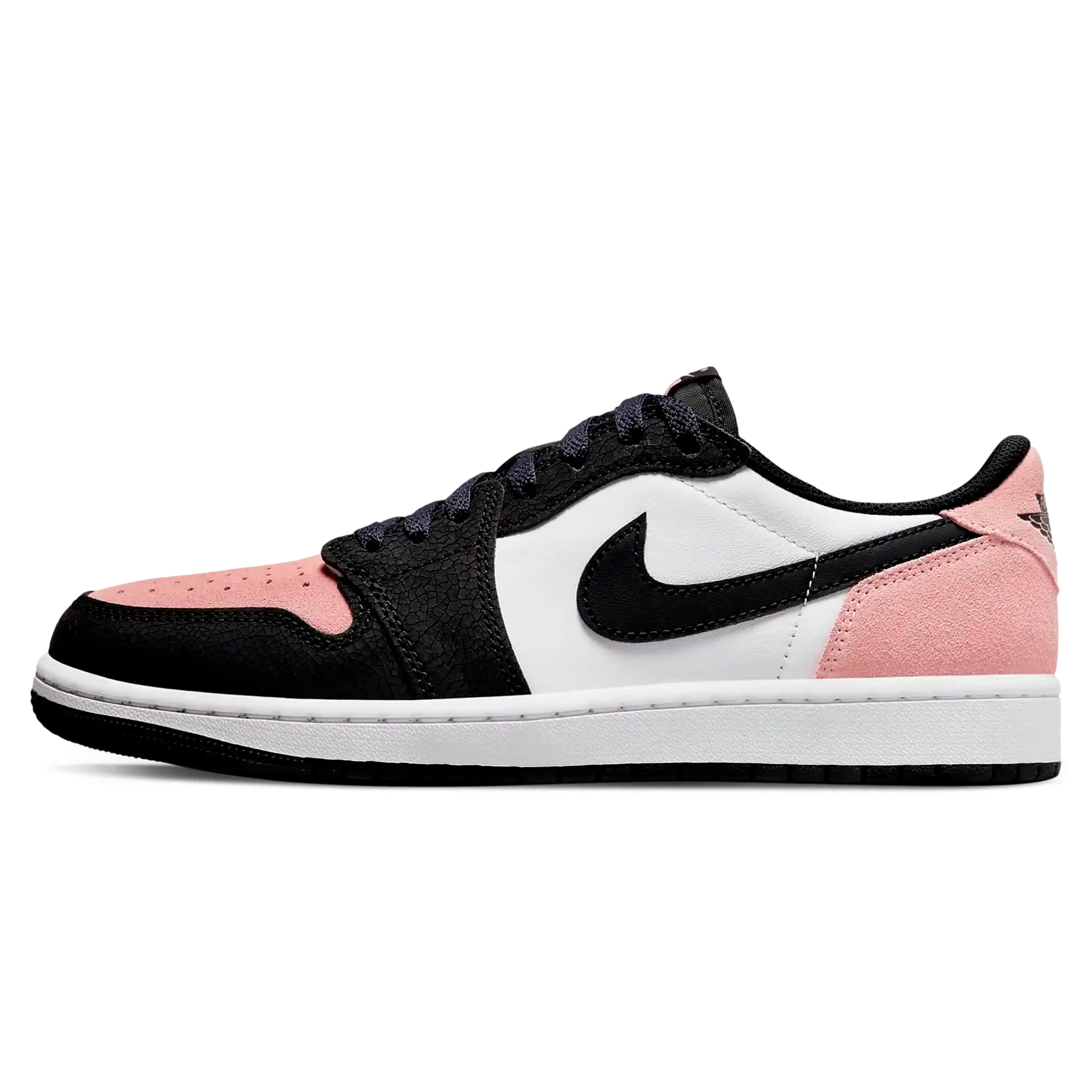 Tênis Air jordan 1 Low "Bleached Coral" Rosa - CZ0790-061