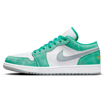 Tênis Air jordan 1 Low Masculino "Emerald Grey" Verde - DN3705-301