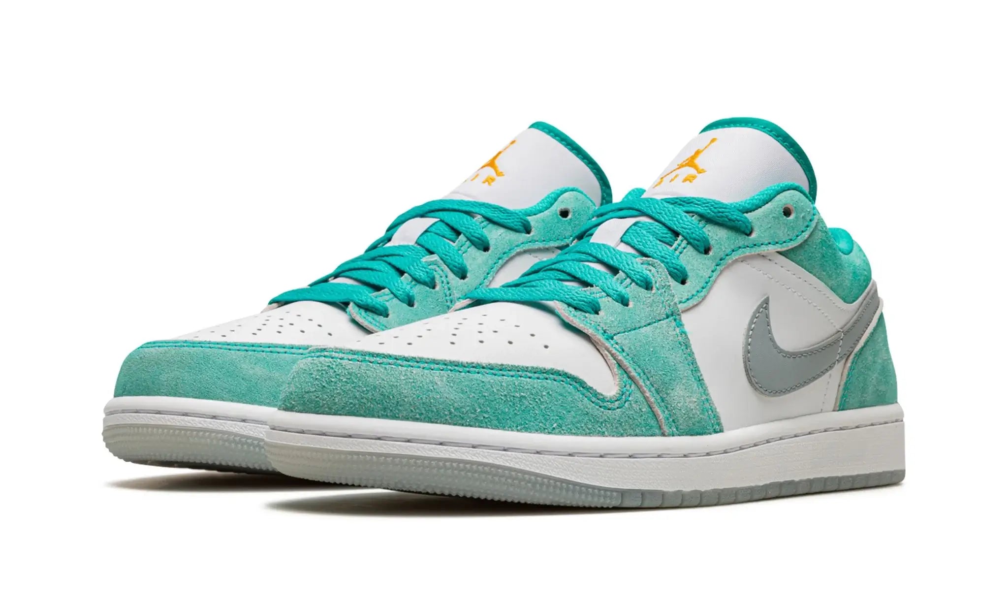Tênis Air jordan 1 Low Masculino "Emerald Grey" Verde - DN3705-301