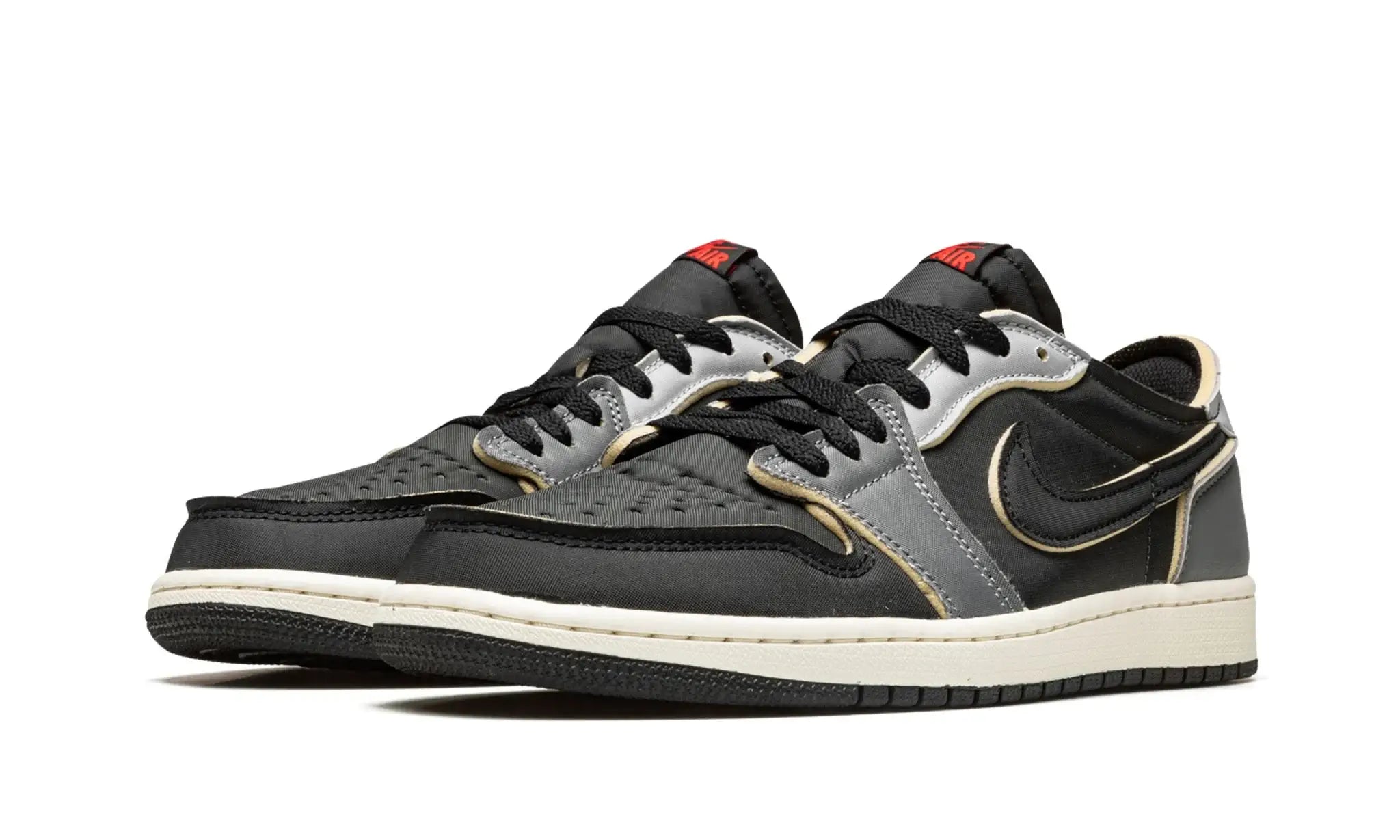 Tênis Air jordan 1 Low Masculino EX "Black Smoke Grey" Preto / Cinza - DV0982-006