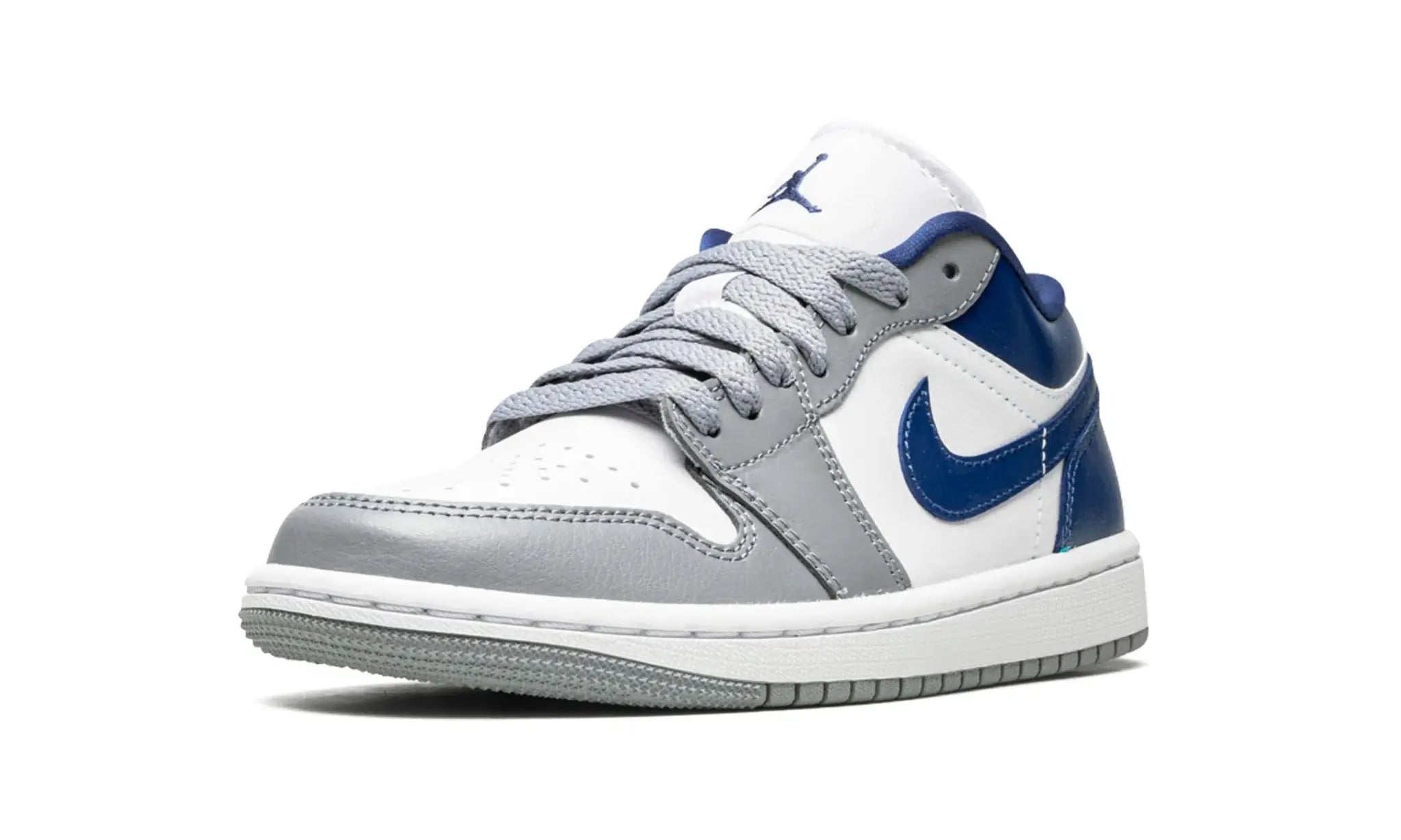 Tênis Air jordan 1 Low Feminino "French Blue" Cinza / Azul - DC0774-042