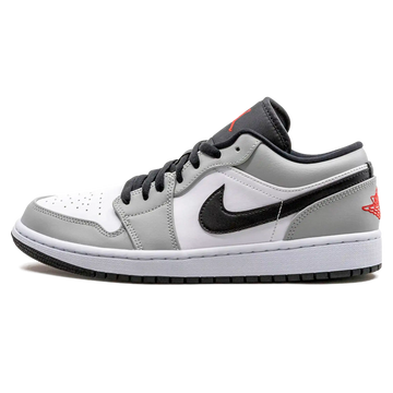 Tênis Air jordan 1 Low "Light Smoke Grey" - 553558-030